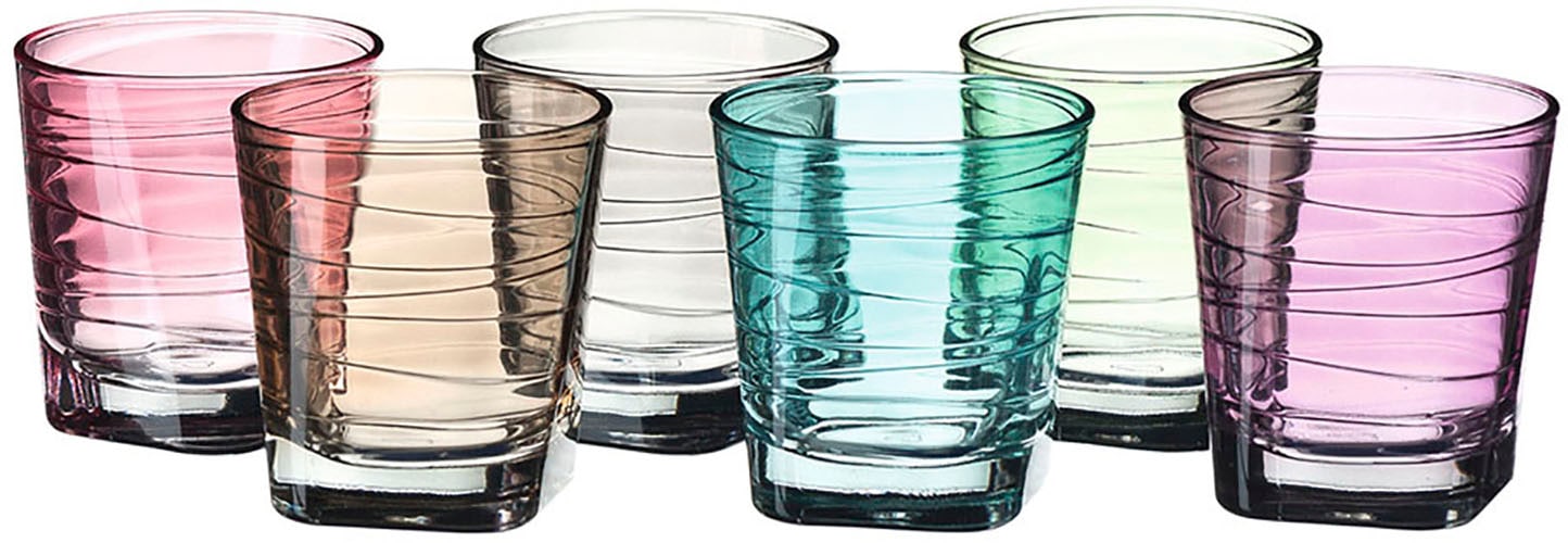 LEONARDO Whiskyglas "VARIO", (Set, 6 tlg.), 250 ml, 6-teilig