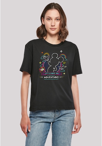 T-Shirt »Disney Micky Maus Neon Adventure«, Premium Qualität
