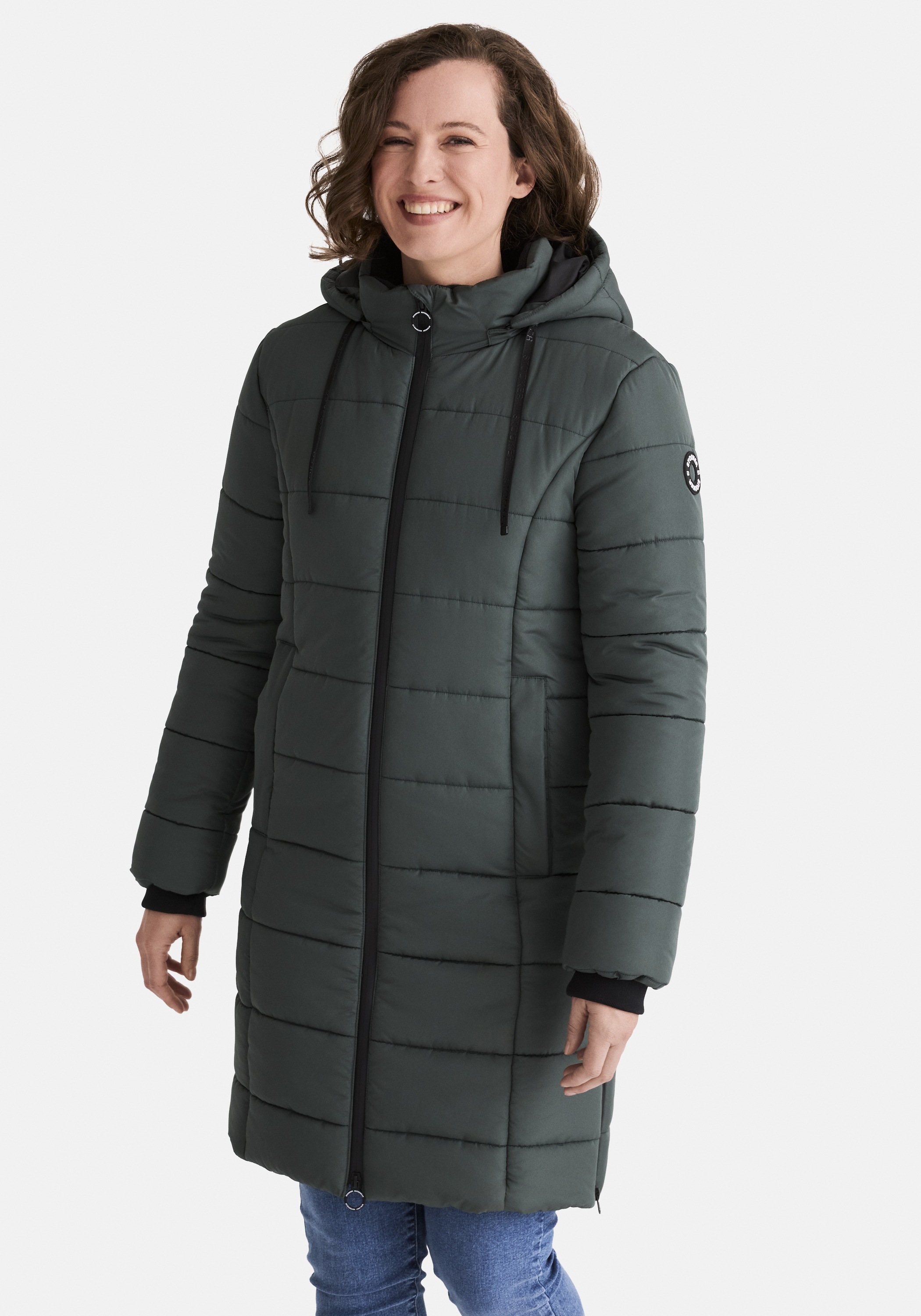 STOOKER WOMEN Wintermantel "JULIA Mantel mit Kapuze" Outdoormantel figurums günstig online kaufen