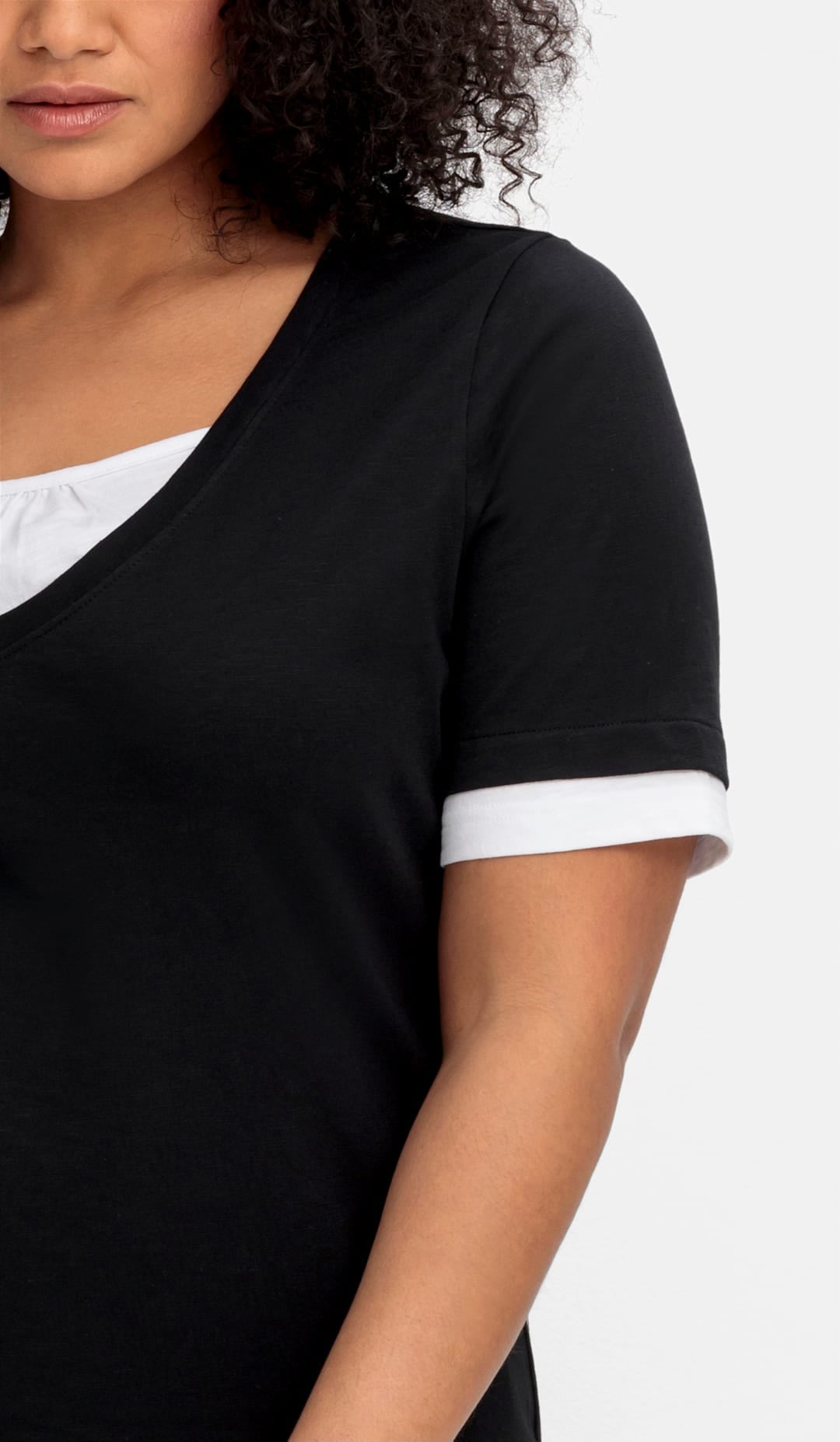 Sheego 2-in-1-Shirt »2-in-1-Shirt«, (1 tlg.)