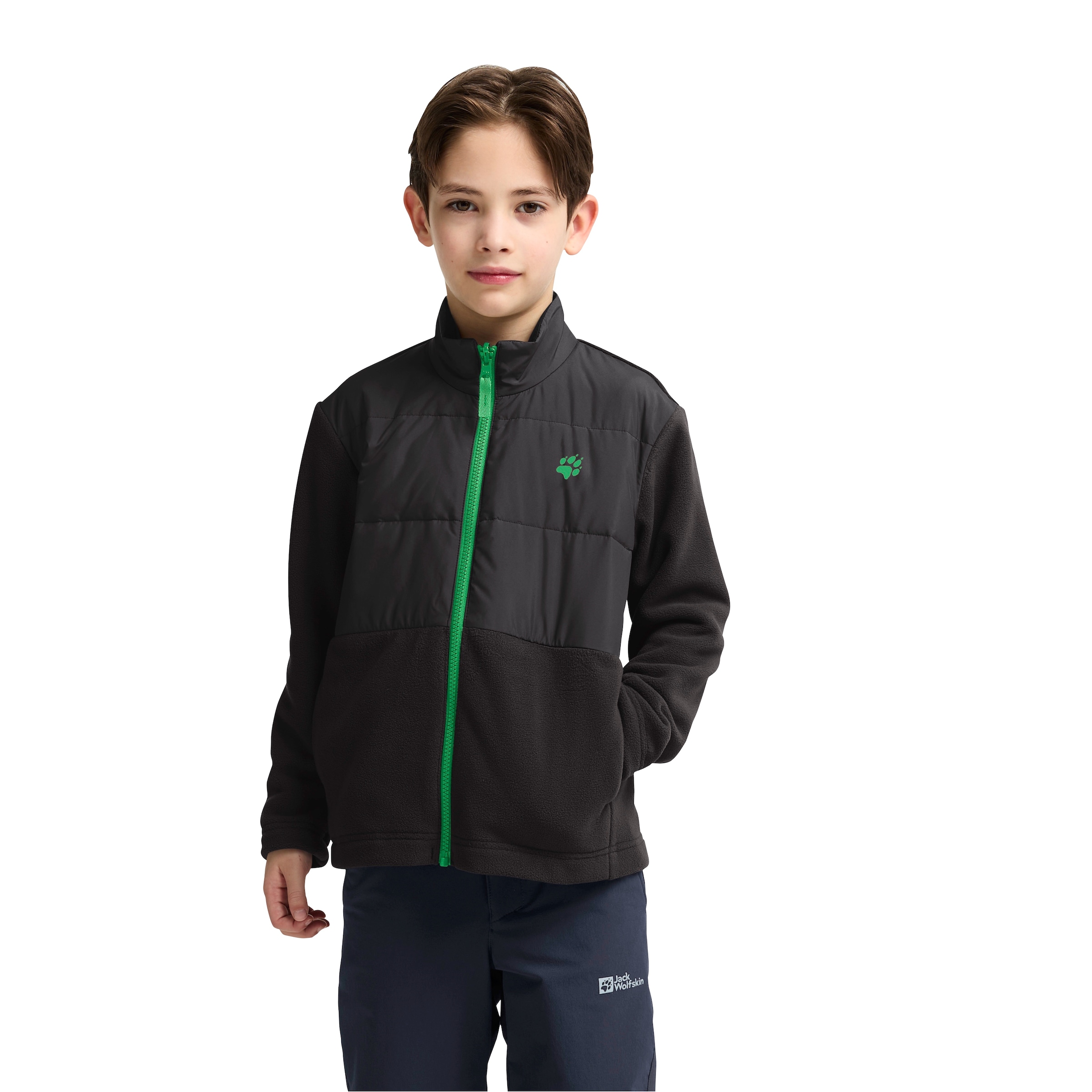 Jack Wolfskin Funktionsjacke »HYBRID 3IN1 JACKET K«, 3in1, wasserdicht, Übergangsjacke