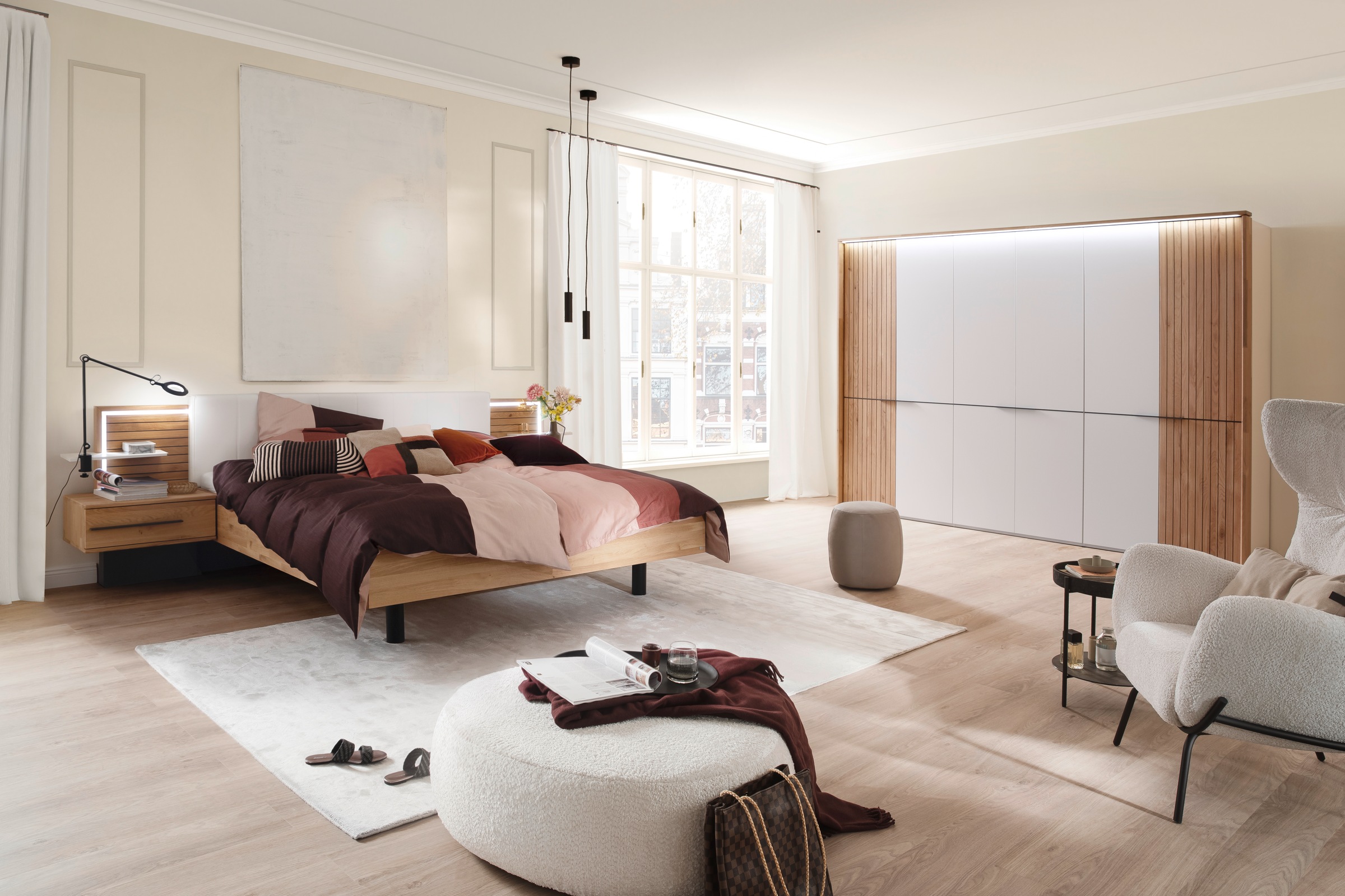 SCHÖNER WOHNEN-Kollektion Teppich »Alessa« rechteckig 5 mm Höhe Viskose, Wohnzimmer