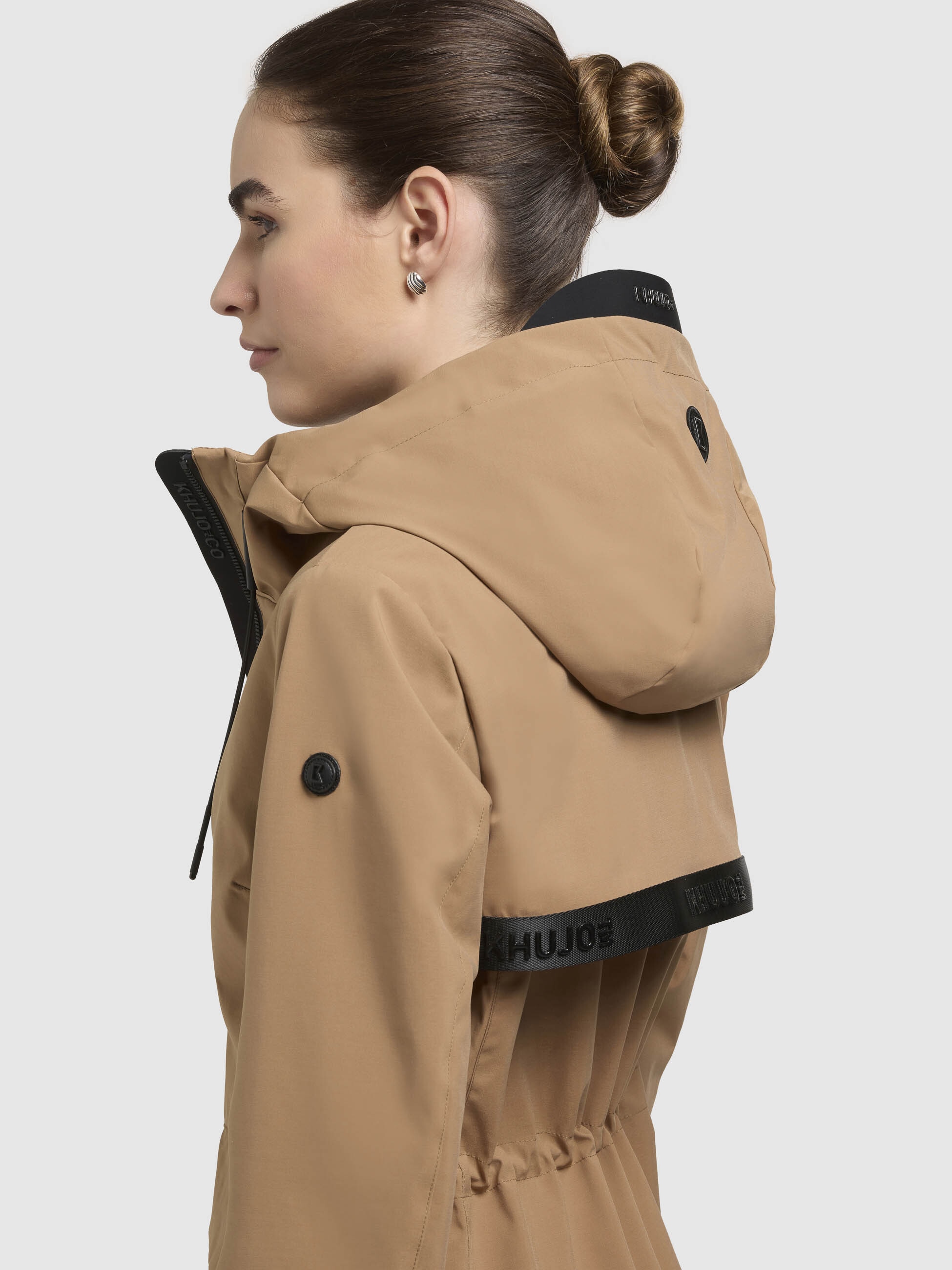 khujo Anorak »YONI«, mit Kapuze