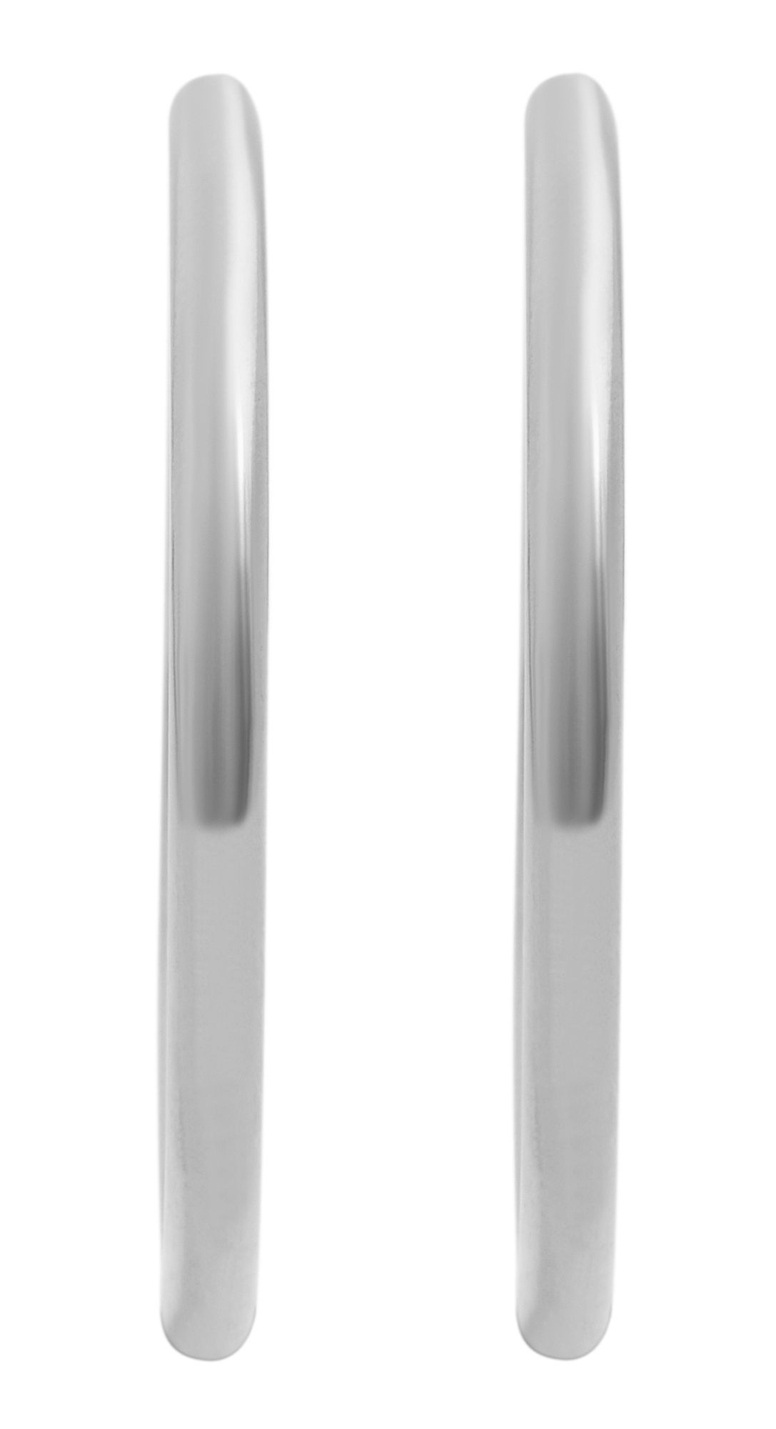 Adelia´s Klappcreolen "Ohrringe – Klappcreole aus Edelstahl" Ideal als Geschenk – dezent und elegant