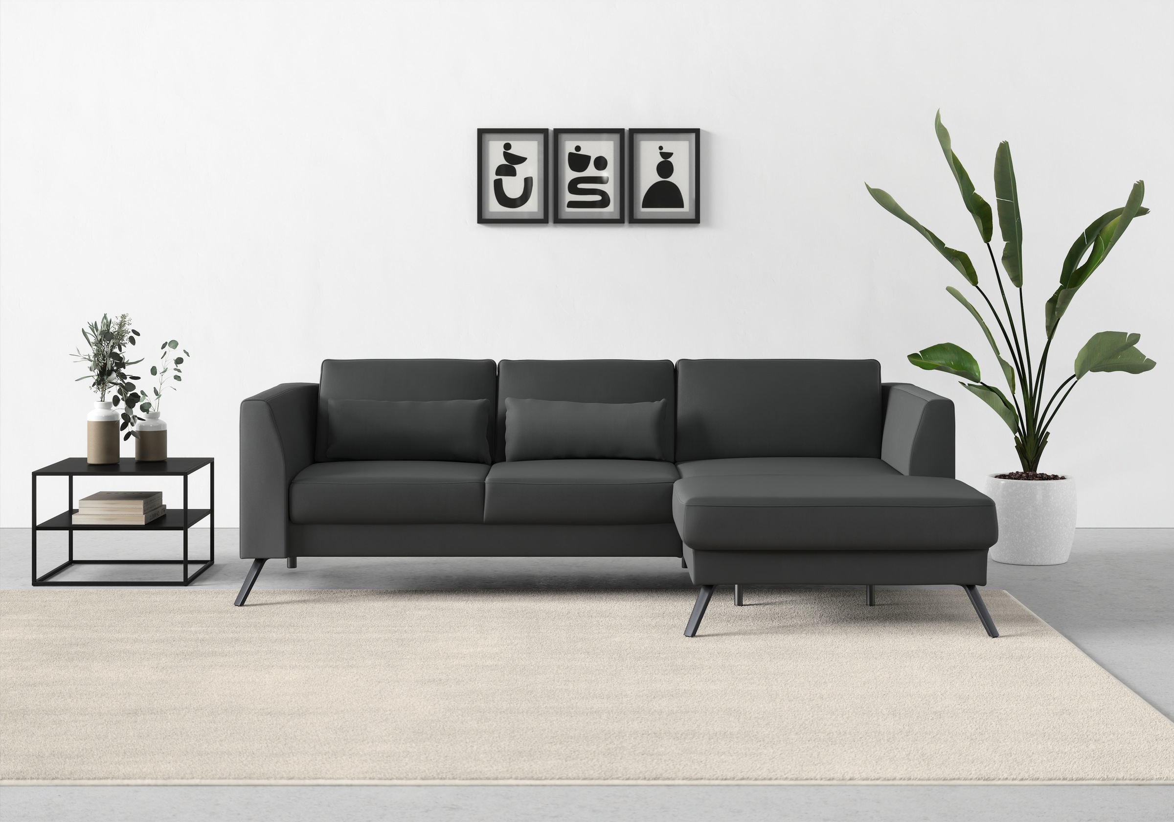 sit&more Sit&more Ecksofa »Lindholm L-Form« su ...