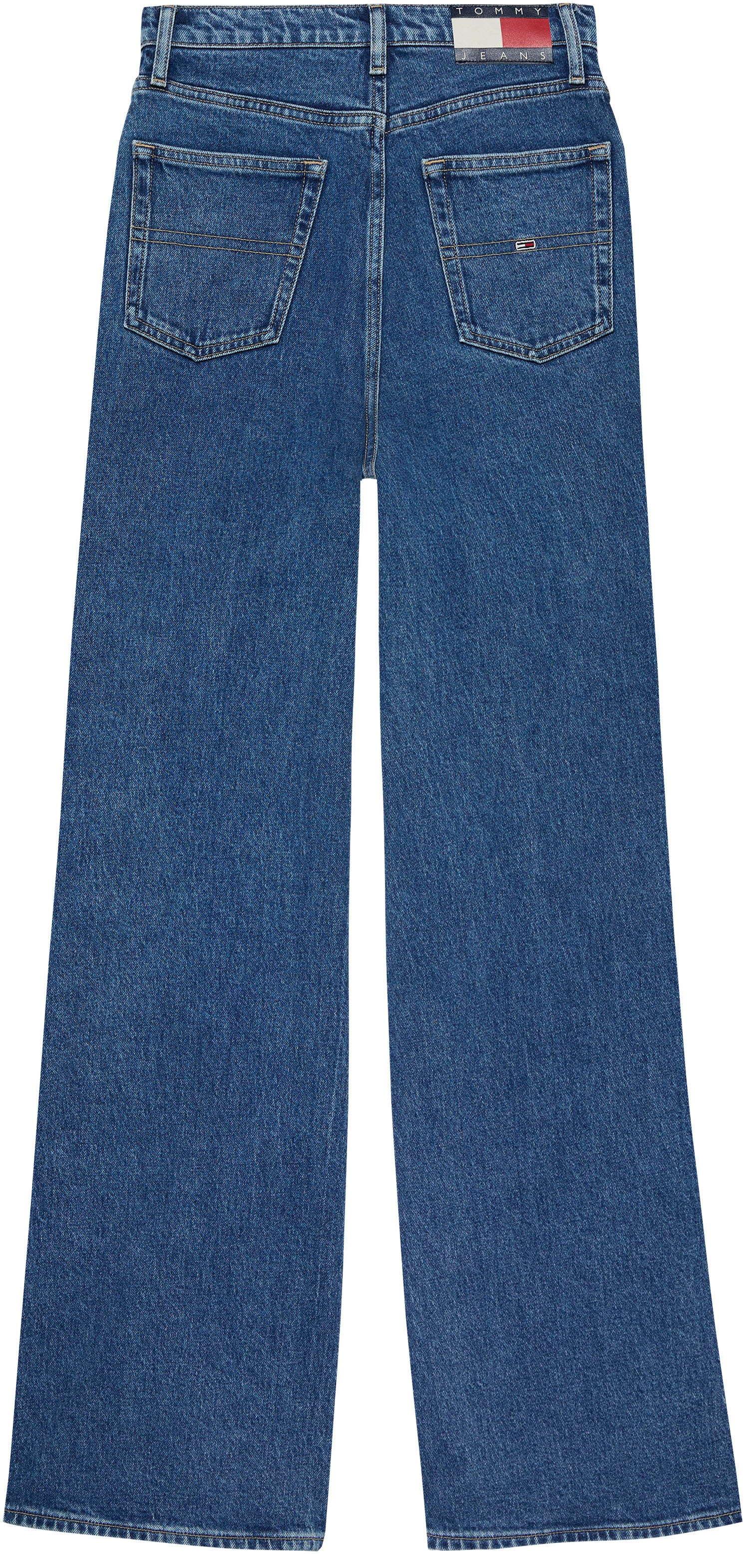 Tommy Jeans Weite für mit kaufen | WD Tommy »CLAIRE Jeans BH4116«, Logo-Badge Jeans HGH BAUR