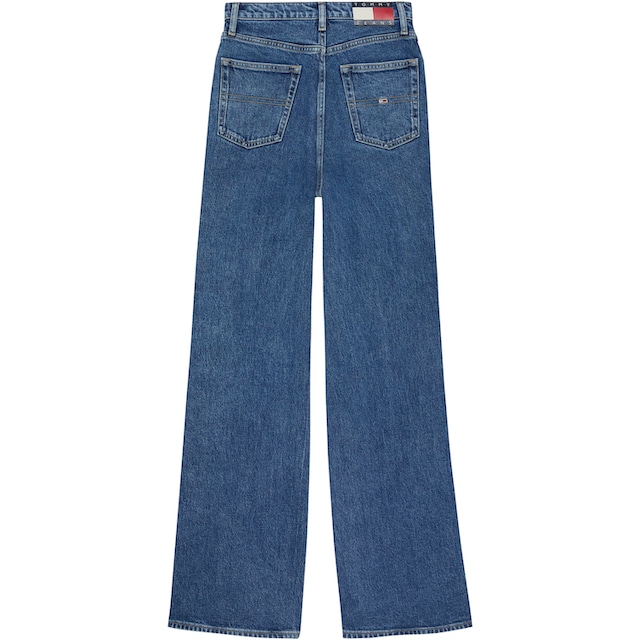 Jeans kaufen Tommy | HGH WD mit Logo-Badge Jeans Tommy BH4116«, BAUR Weite Jeans für »CLAIRE