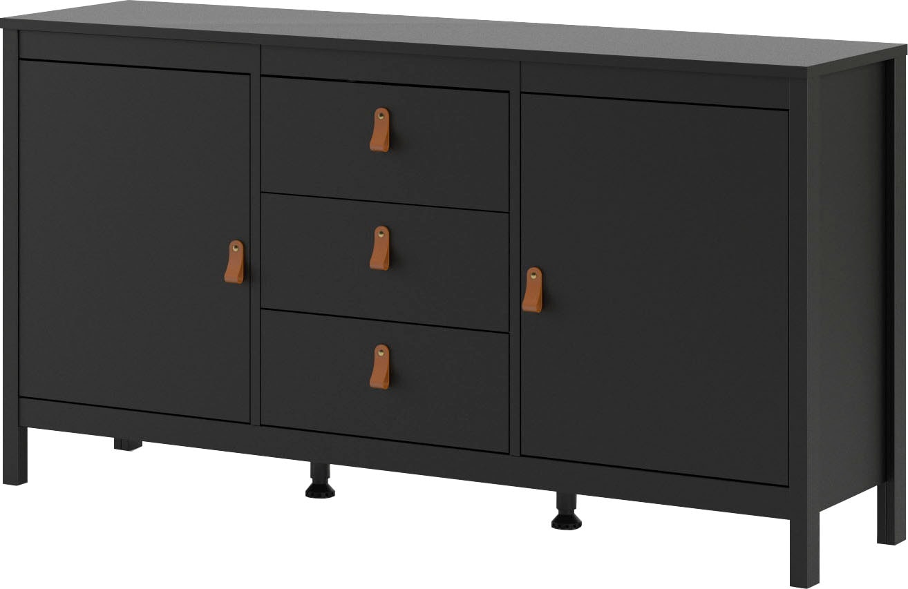 Home affaire Sideboard »Madrid, Aufbewahrung, Schubladenschrank, Sideboard,«, mit 2 Türen und 3 Schubladen, Breite 151 cm, Höhe 80 cm