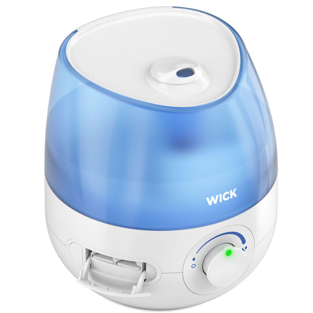 WICK Luftbefeuchter »Mini-Ultraschall-Kaltluftbefeuchter«, 1,8 l Wassertank, empfohlen für Räume bis zu 15 m2