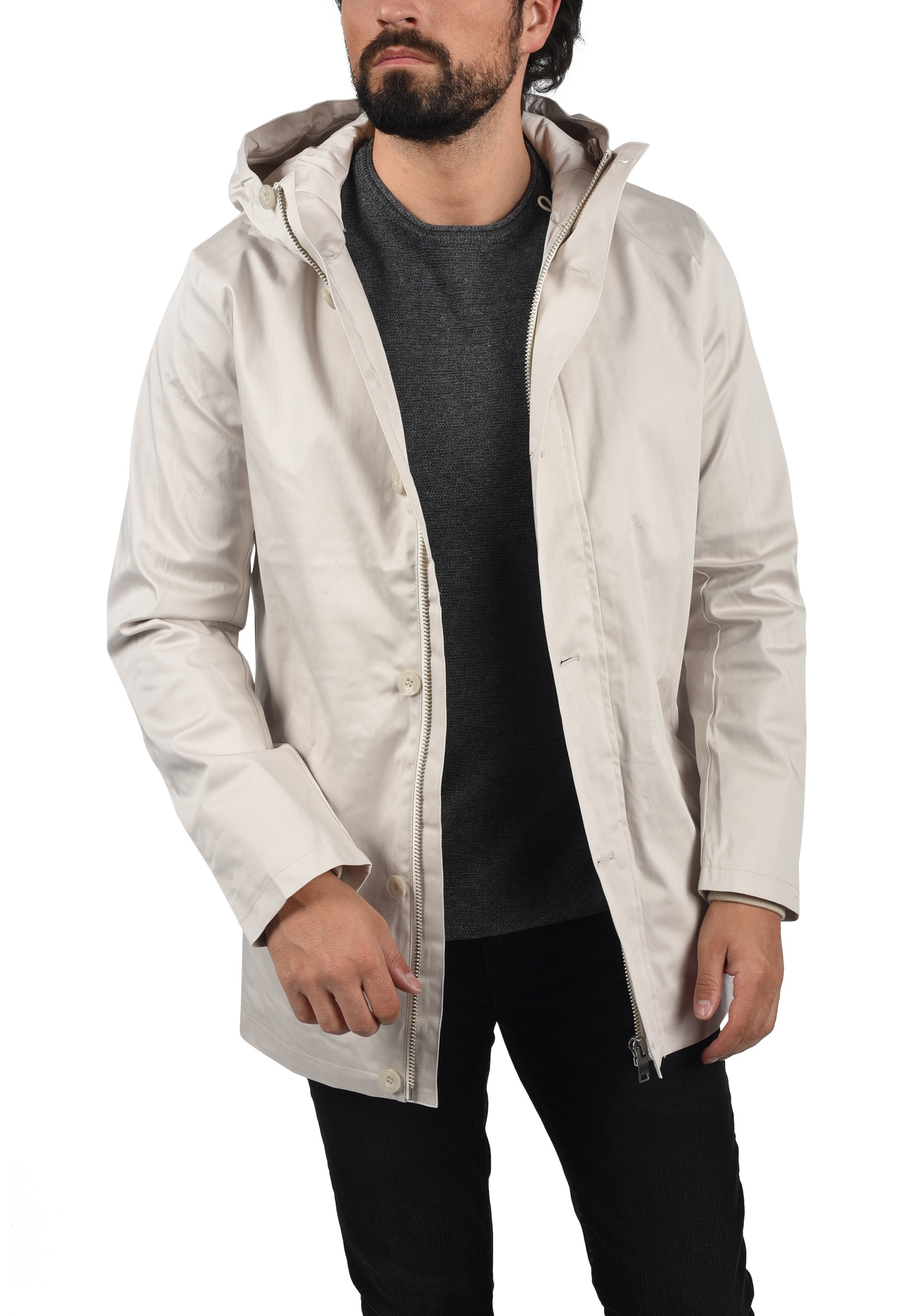 Casual Friday Kurzjacke »Übergangsjacke CFJeans«, mit Kapuze