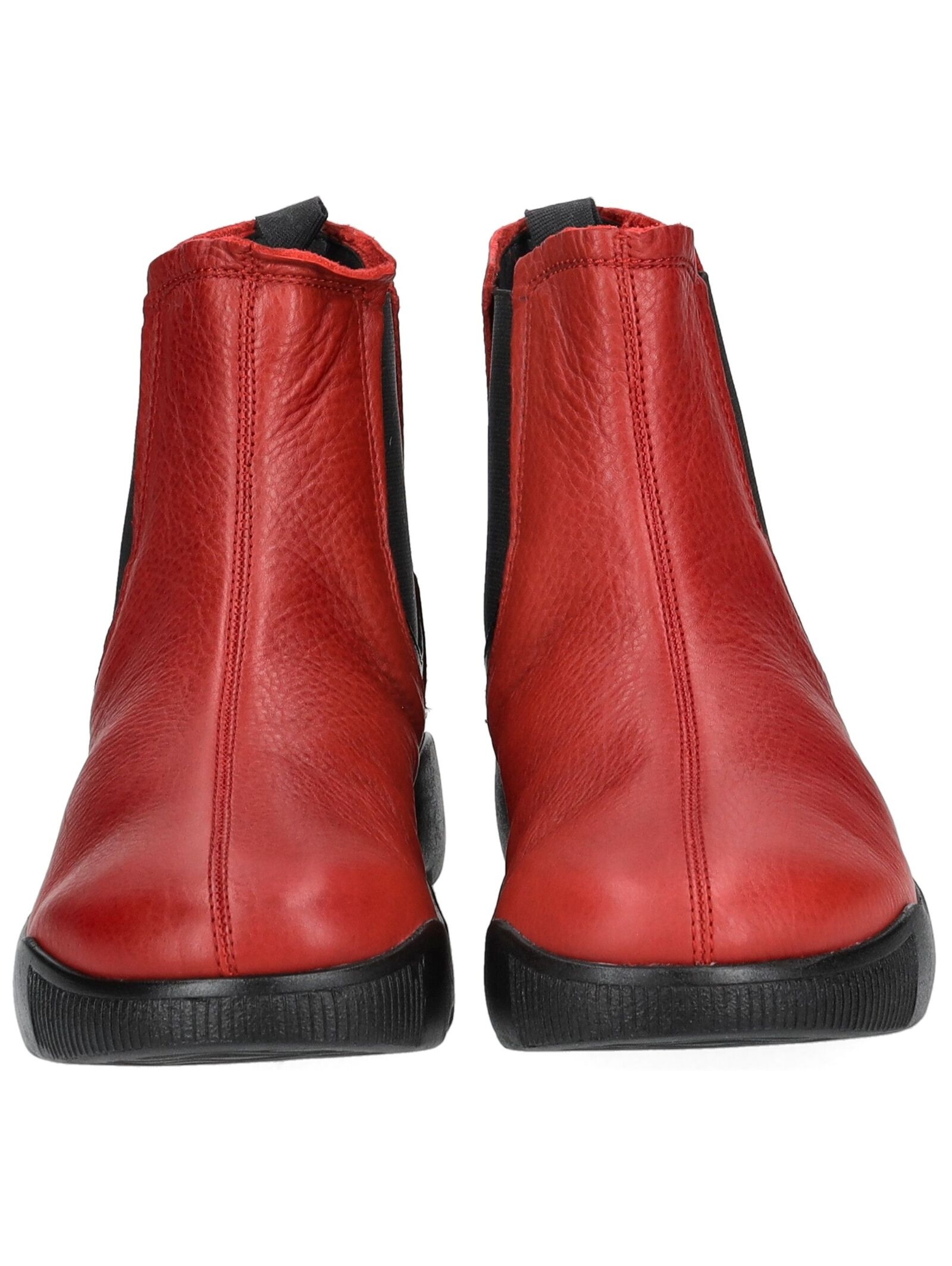 softinos Stiefelette »softinos Stiefelette Leder/Textil«