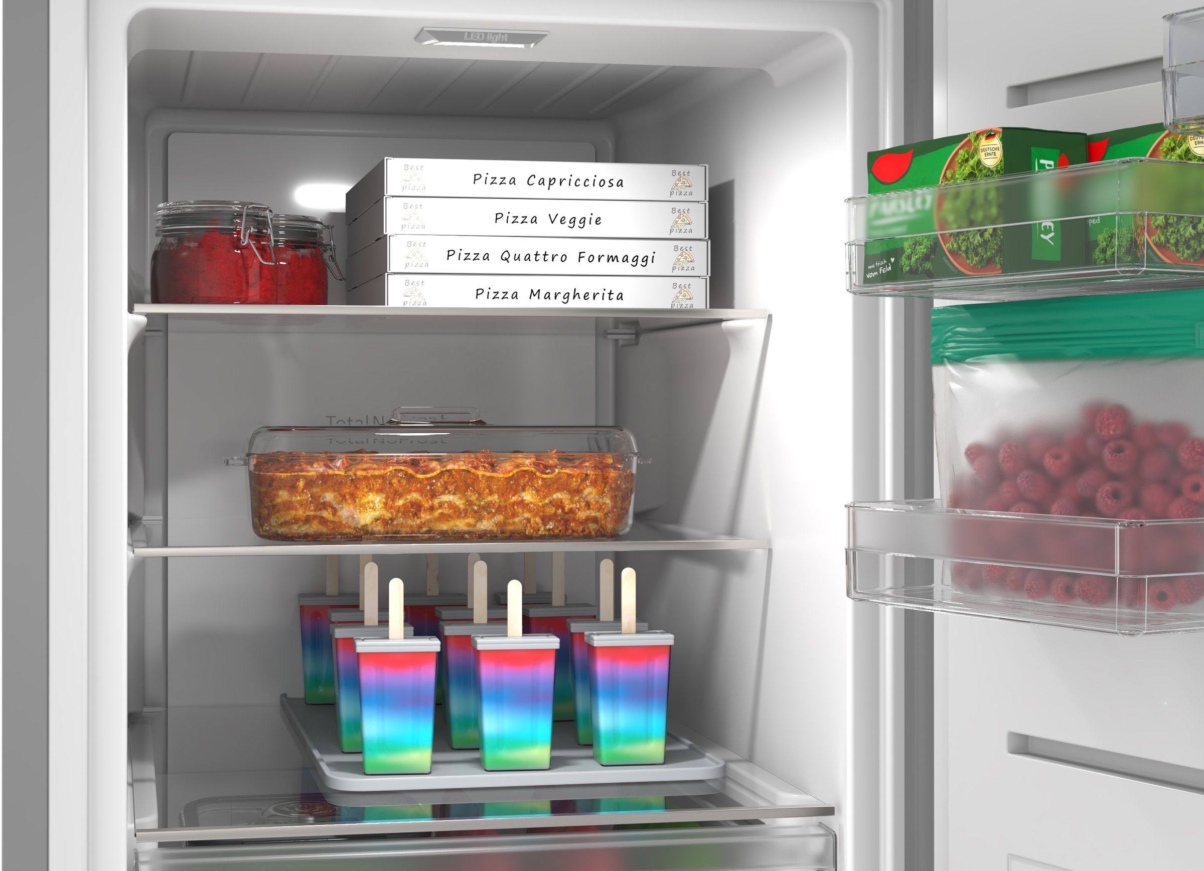 BOSCH Gefrierschrank Serie 4 »GSN36VLDG« 186,2 cm hoch 59,5 cm breit Nie wieder abtauen mit leisem No Frost Gefrierschrank.