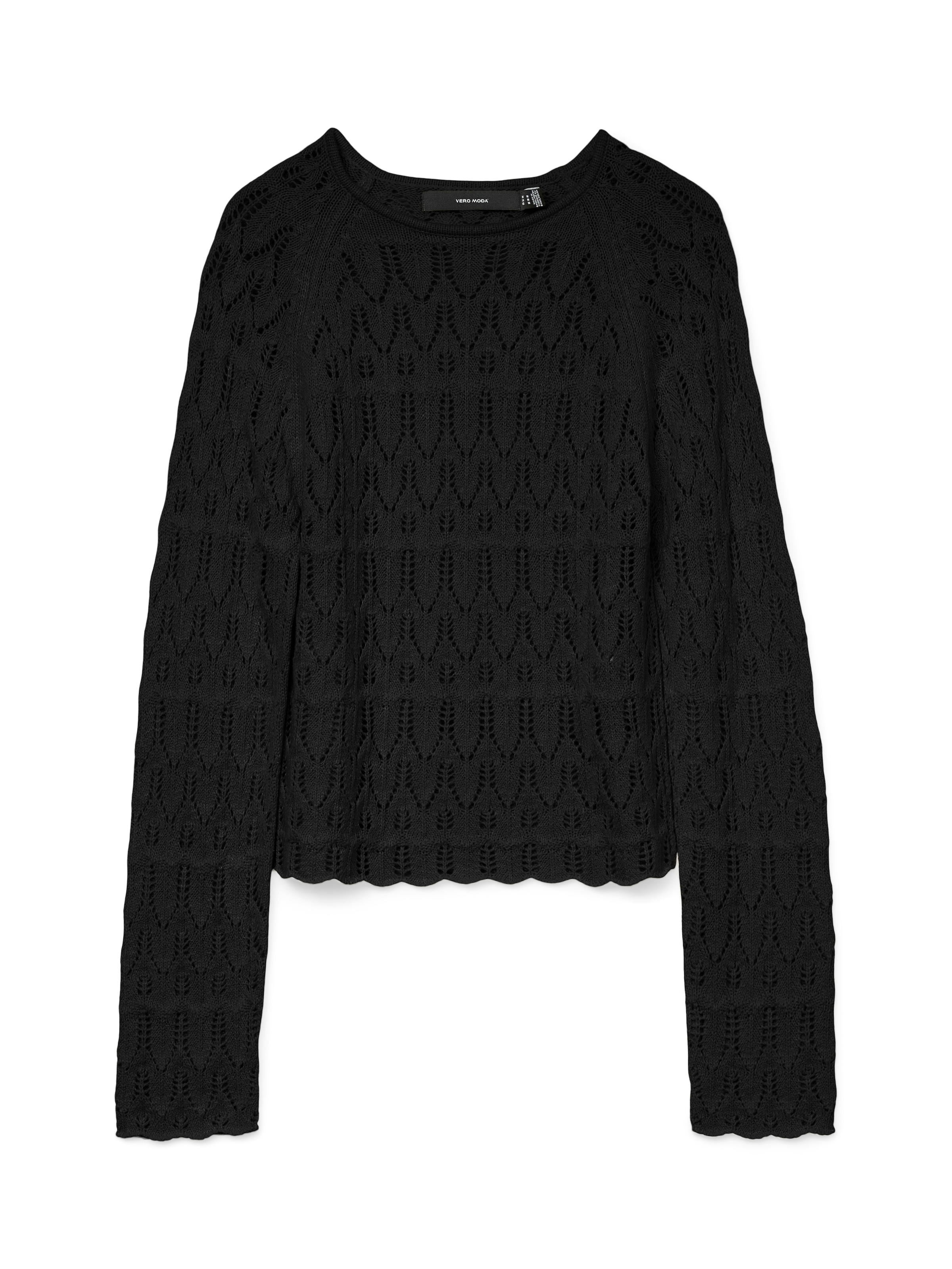 Vero Moda Strickpullover »VMNEWFABIENNE LS O-NECK PULLOVER NOOS«