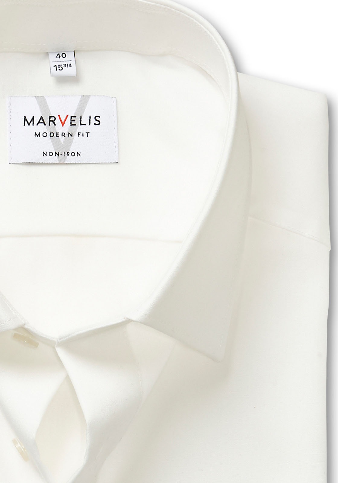MARVELIS Kurzarmhemd, modern fit, Busnesshemd, New Kentkragen, bügelfrei günstig online kaufen