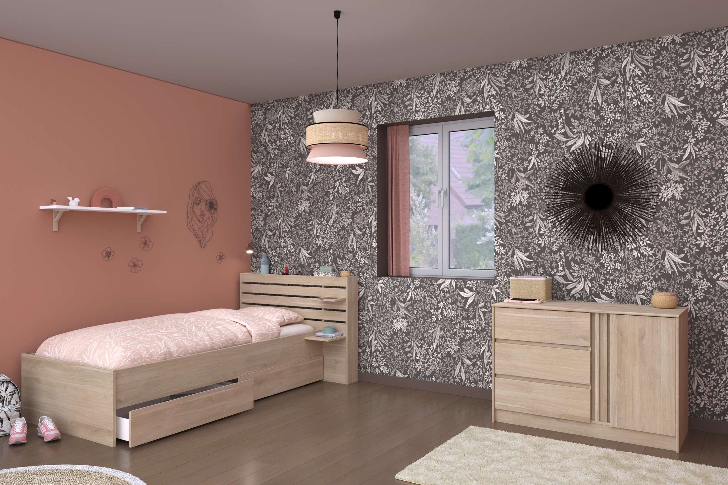 Parisot Jugendzimmer-Set »Parisot Escale 11« Set, 3 tlg.