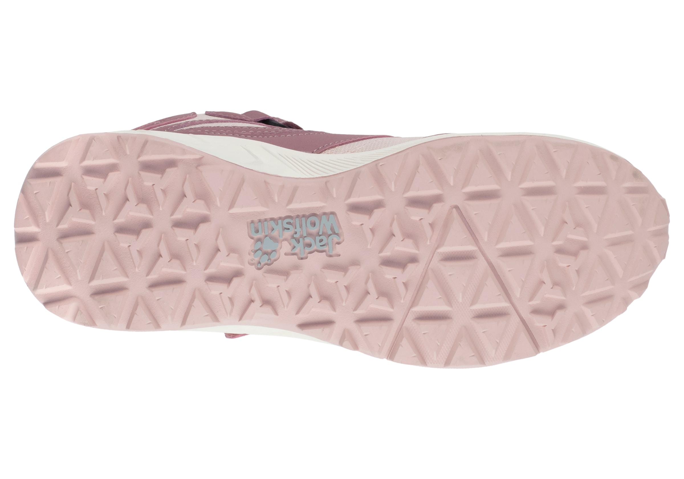 Jack Wolfskin Wanderschuh »WOODLAND TEXAPORE MID VC K«, wasserdicht mit Klettverschluss