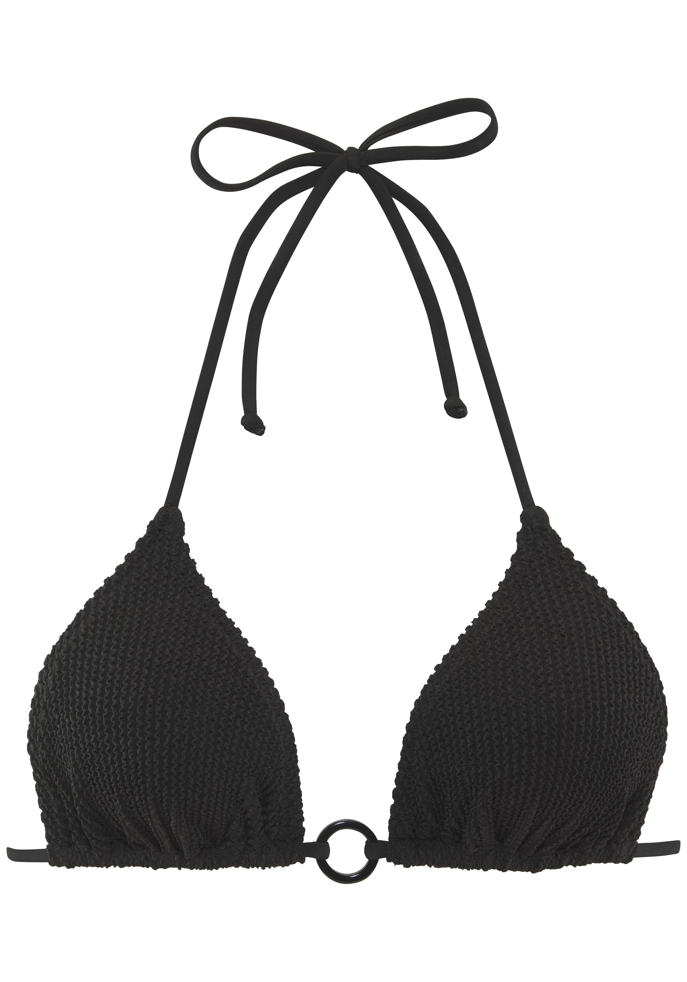 Venice Beach Triangel-Bikini-Top "Addison" mit tonalem Zierring