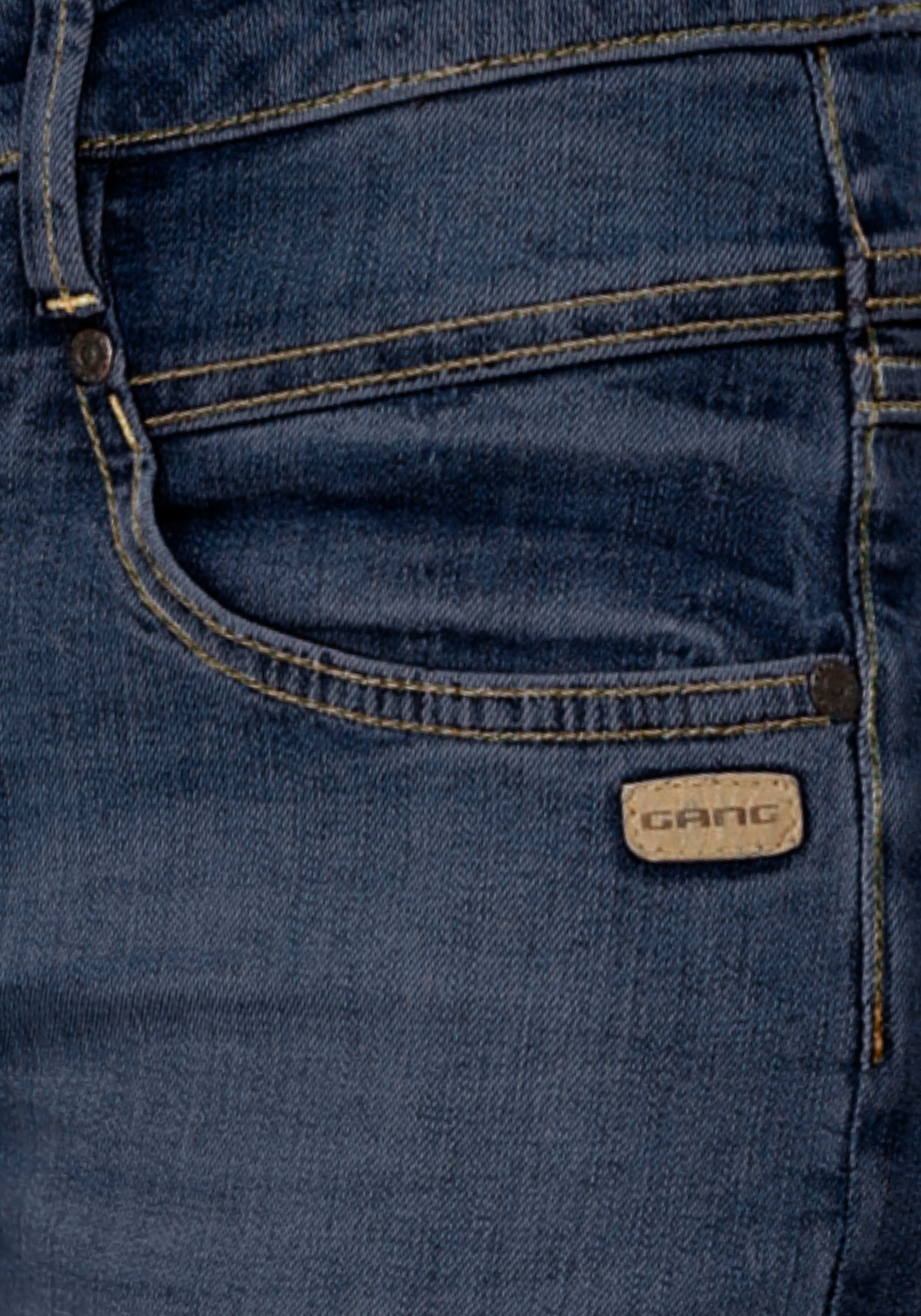 GANG Ankle-Jeans »94Medina«, mit leicht ausgefranster Kante am Saumabschluss