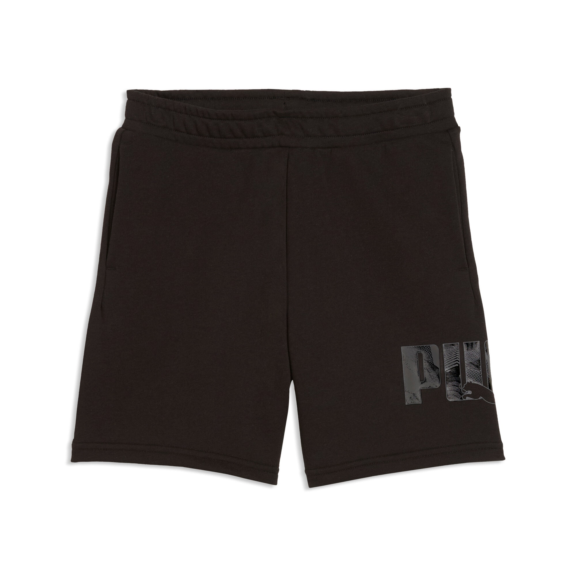 PUMA Trainingsshorts "ESS LOGO LAB STORY 2 SHORTS TR B" mit Eingrifftaschen, Regular Fit, sportlicher Stil, für Jugendliche