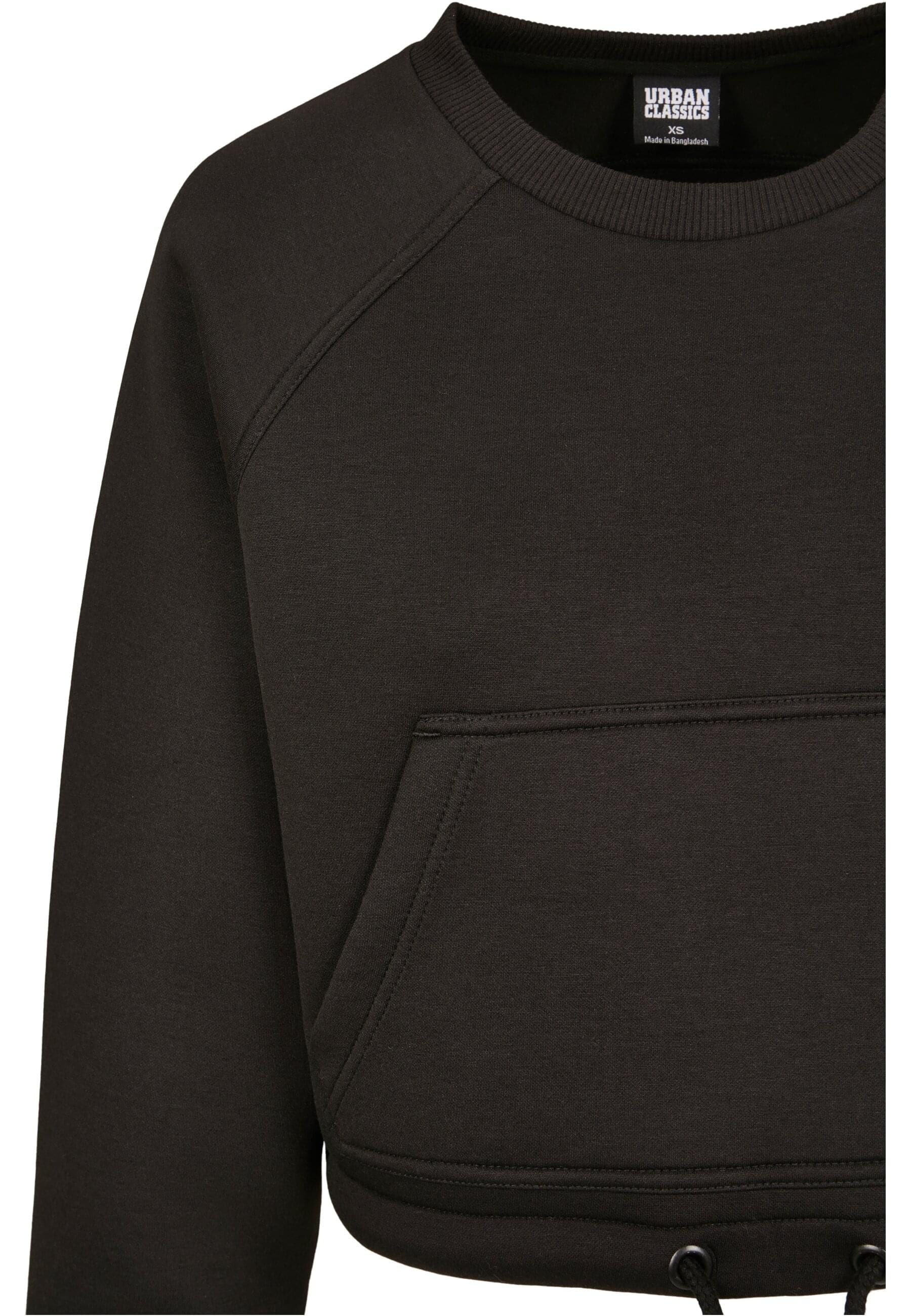 URBAN CLASSICS Sweatshirt »Urban Classics Damen Ladies Oversized Short Raglan Crew«, (1 tlg.)