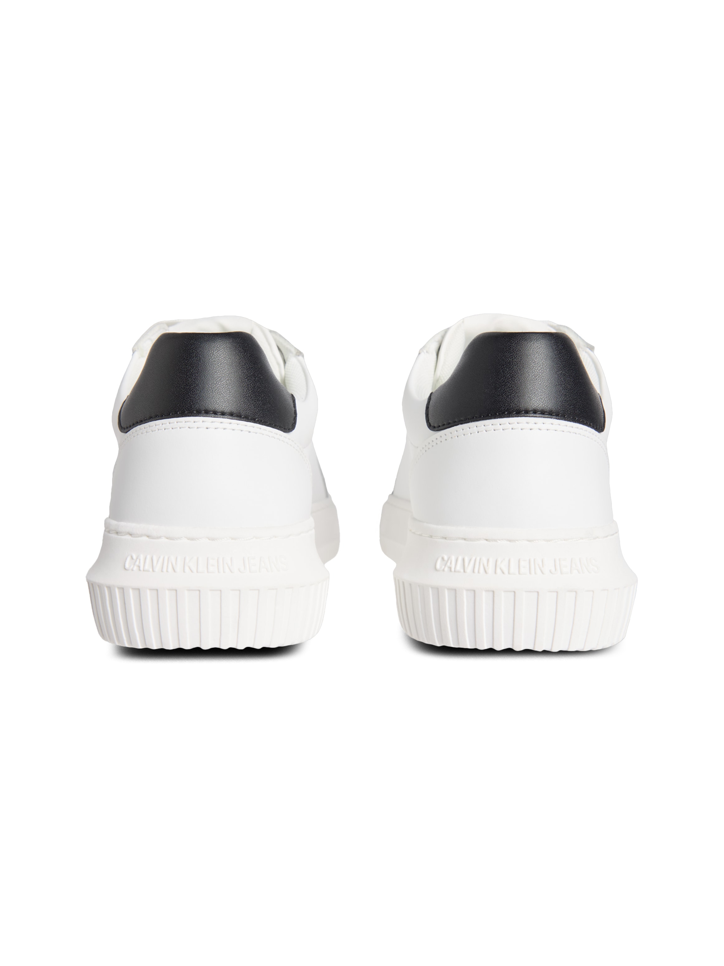 Calvin Klein Jeans Sneaker »CHUNKY CUPSOLE MONO LTH«, Schnürschuh, Halbschuh, Freizeitsneaker mit seitlichem Logo
