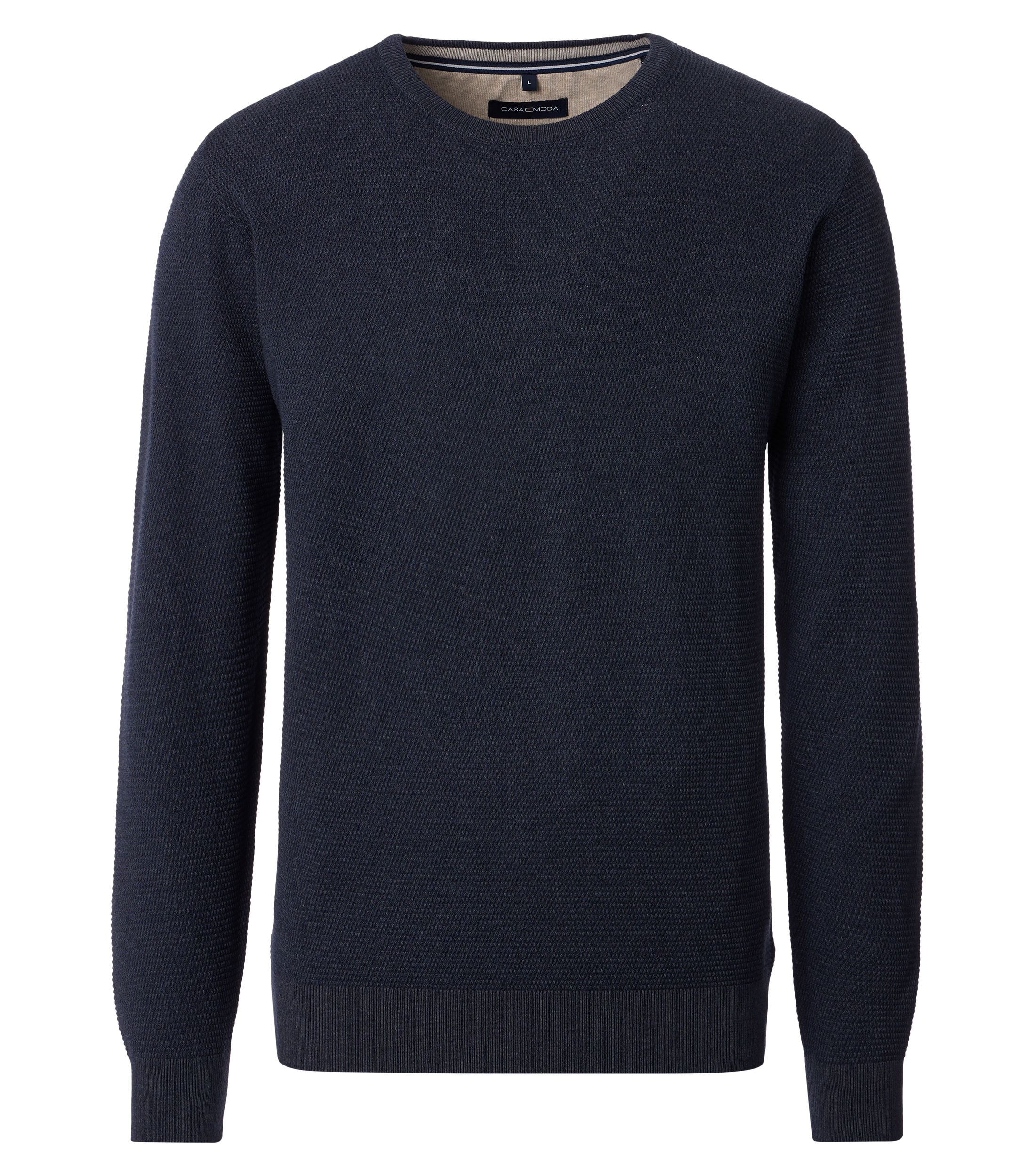CASAMODA Strickpullover "CASAMODA Pullover uni" günstig online kaufen