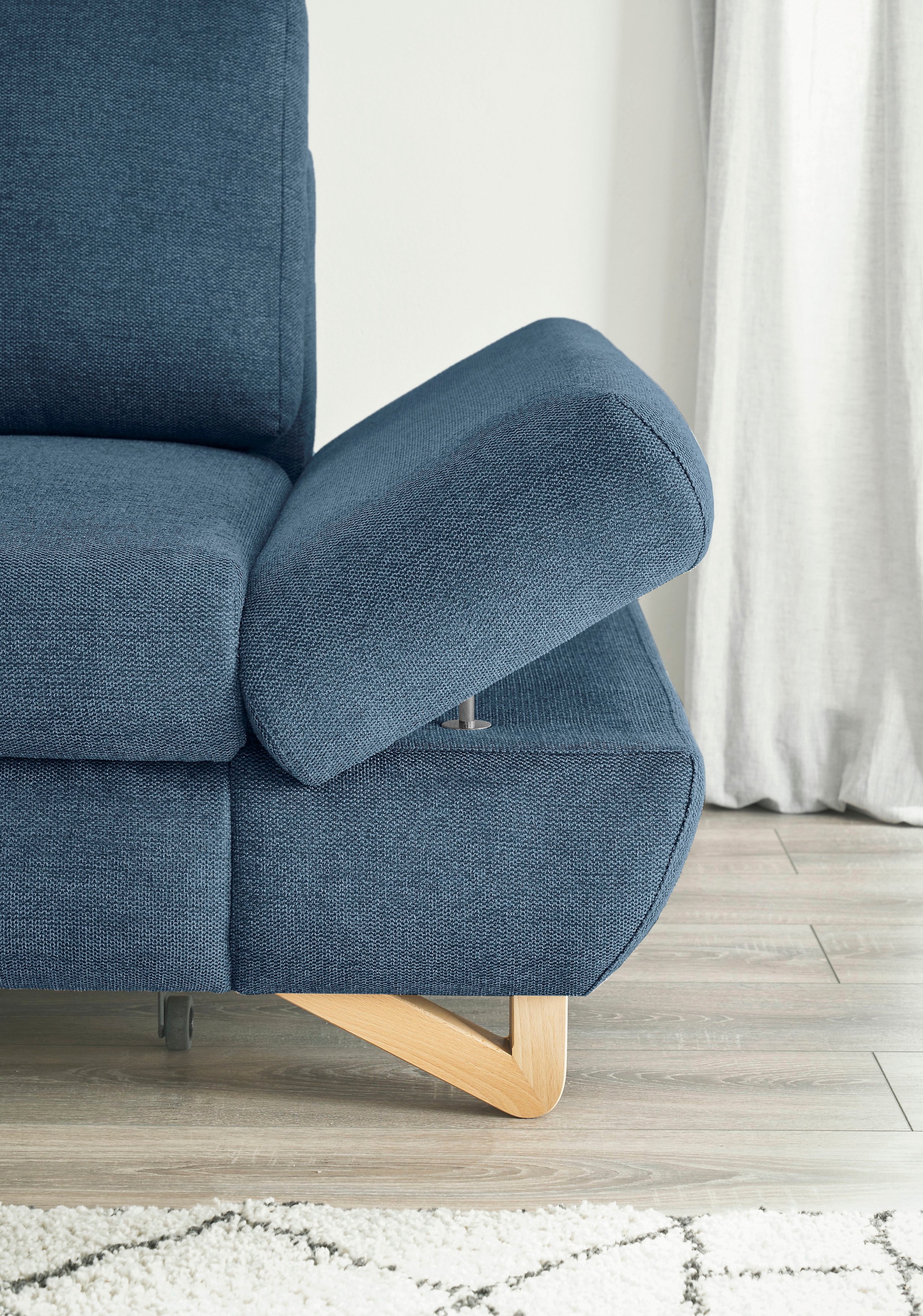 INOSIGN Ecksofa »City/Giron, L-Form,«, verstellbare Armlehnen mit Rasterfunktion