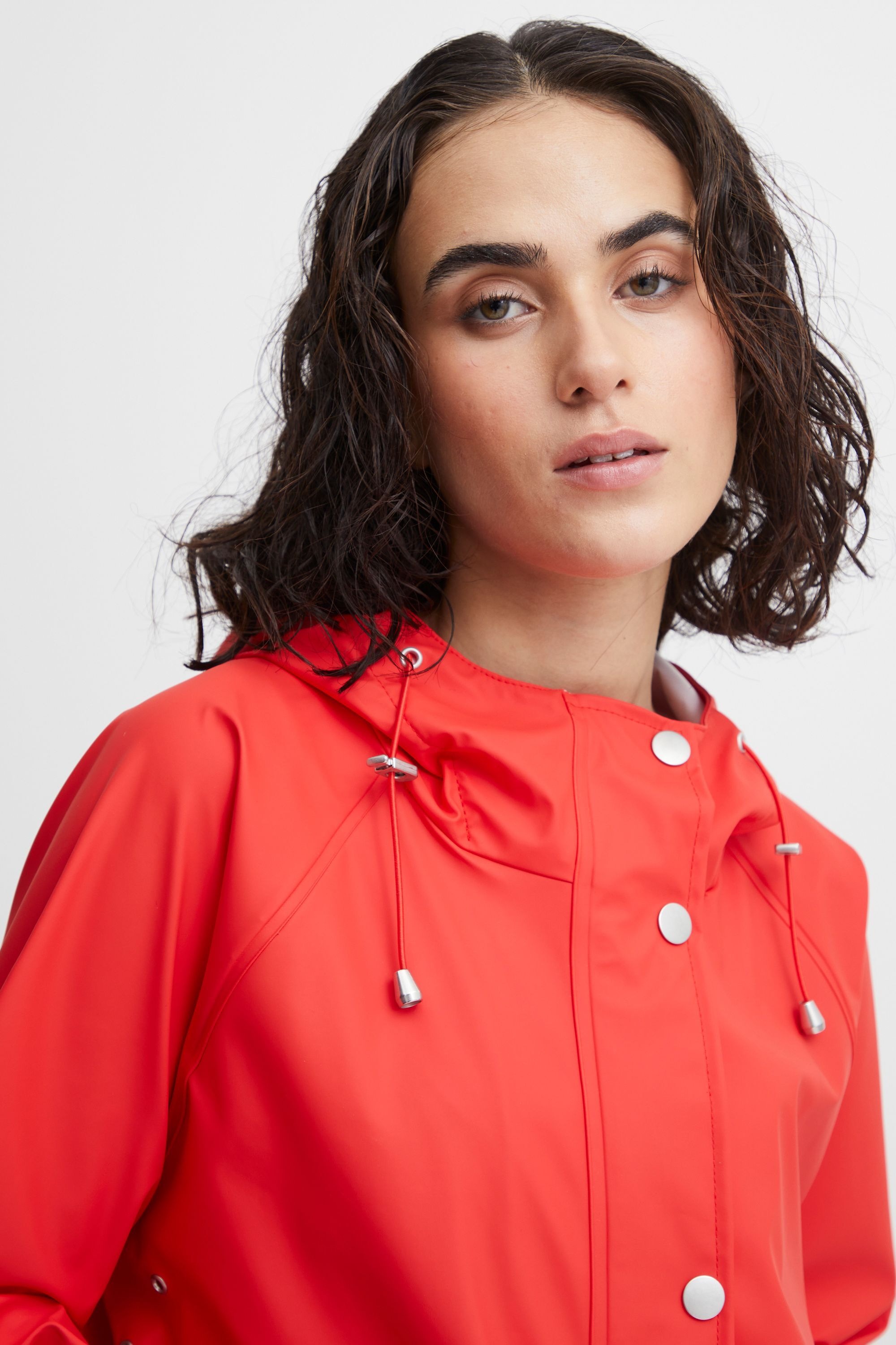 Ichi Regenjacke »Regenjacke IHTazi«, mit Kapuze