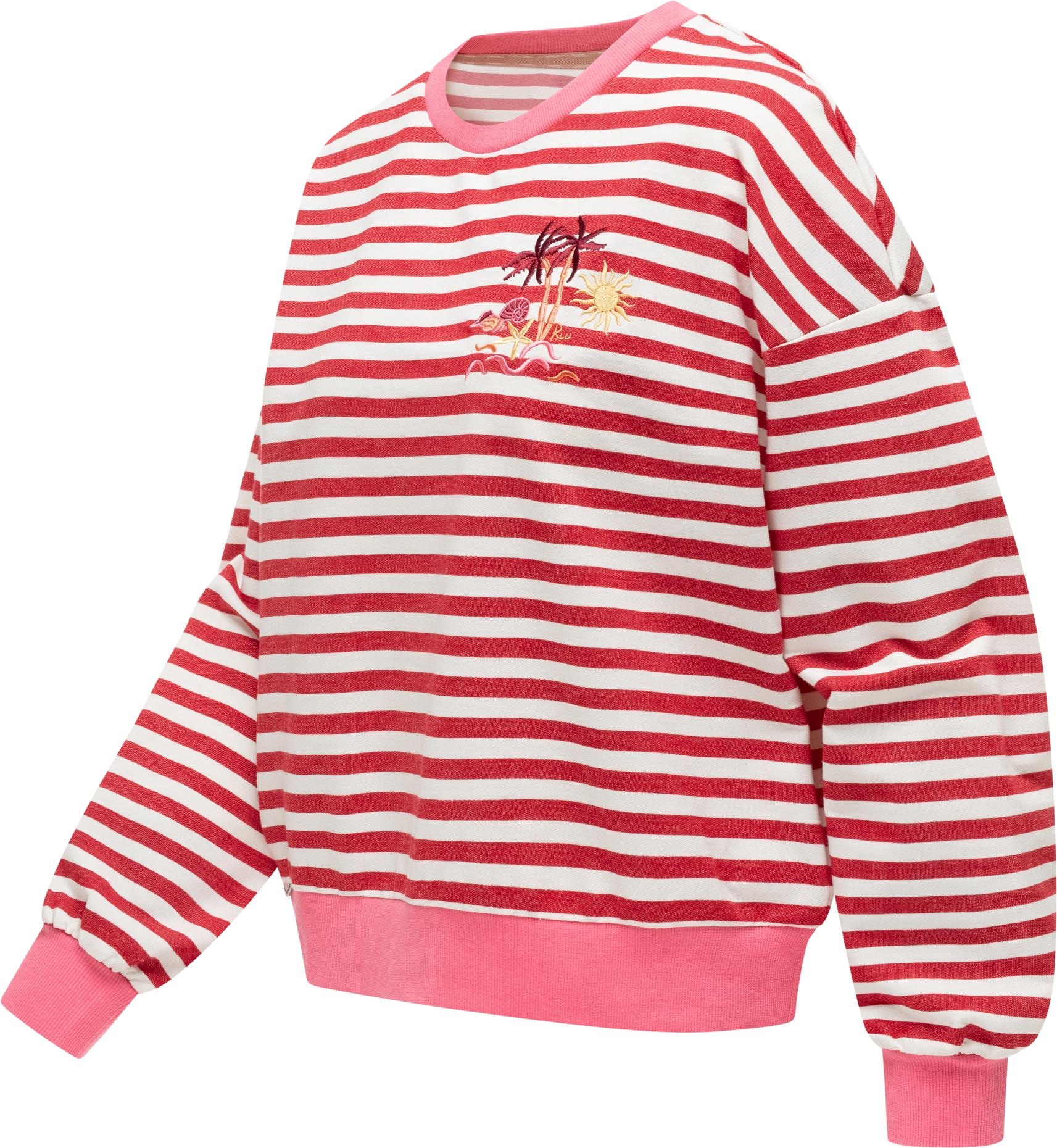 Ragwear Sweater »Wuss Stripes«, Hoodie mit verstellbarer Kapuze
