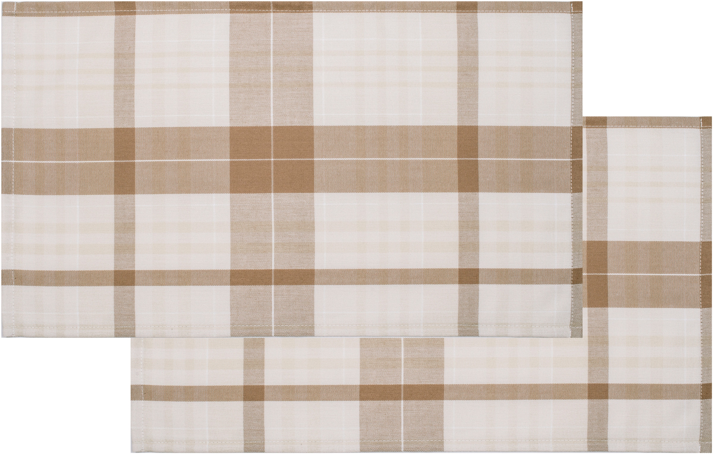 my home Platzset »Candise« 45 x 30, Karomuster, weiche Haptik, Esszimmer, Wohnzimmer, Küche