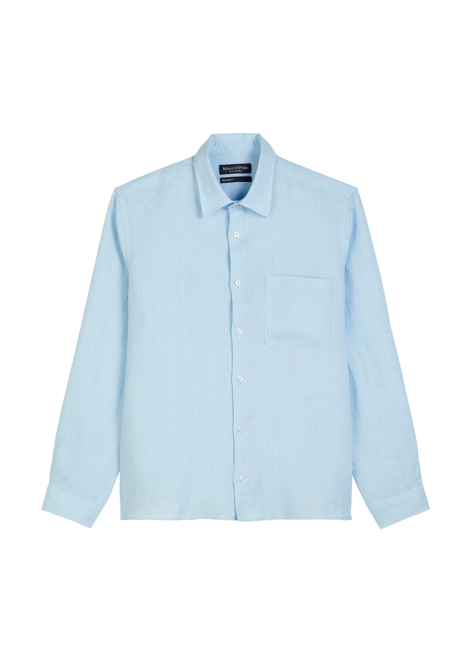 Marc O'Polo Leinenhemd, im klassisch cleanen Look