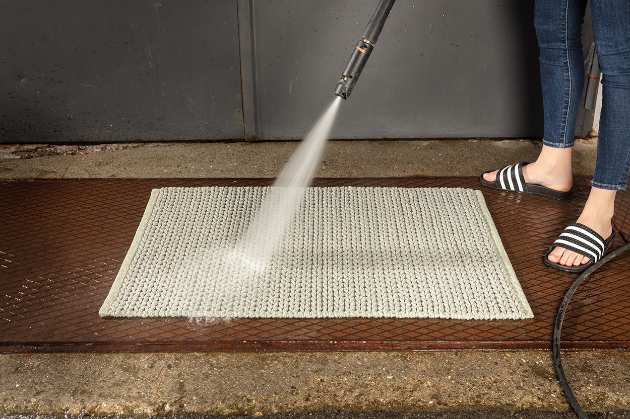 Thumbnail - PAD Fußmatte "TAIL" rechteckig 12 mm Höhe Schmutzfangmatte, handgewebt, Flechtdesign, In- und Outdoor geeignet