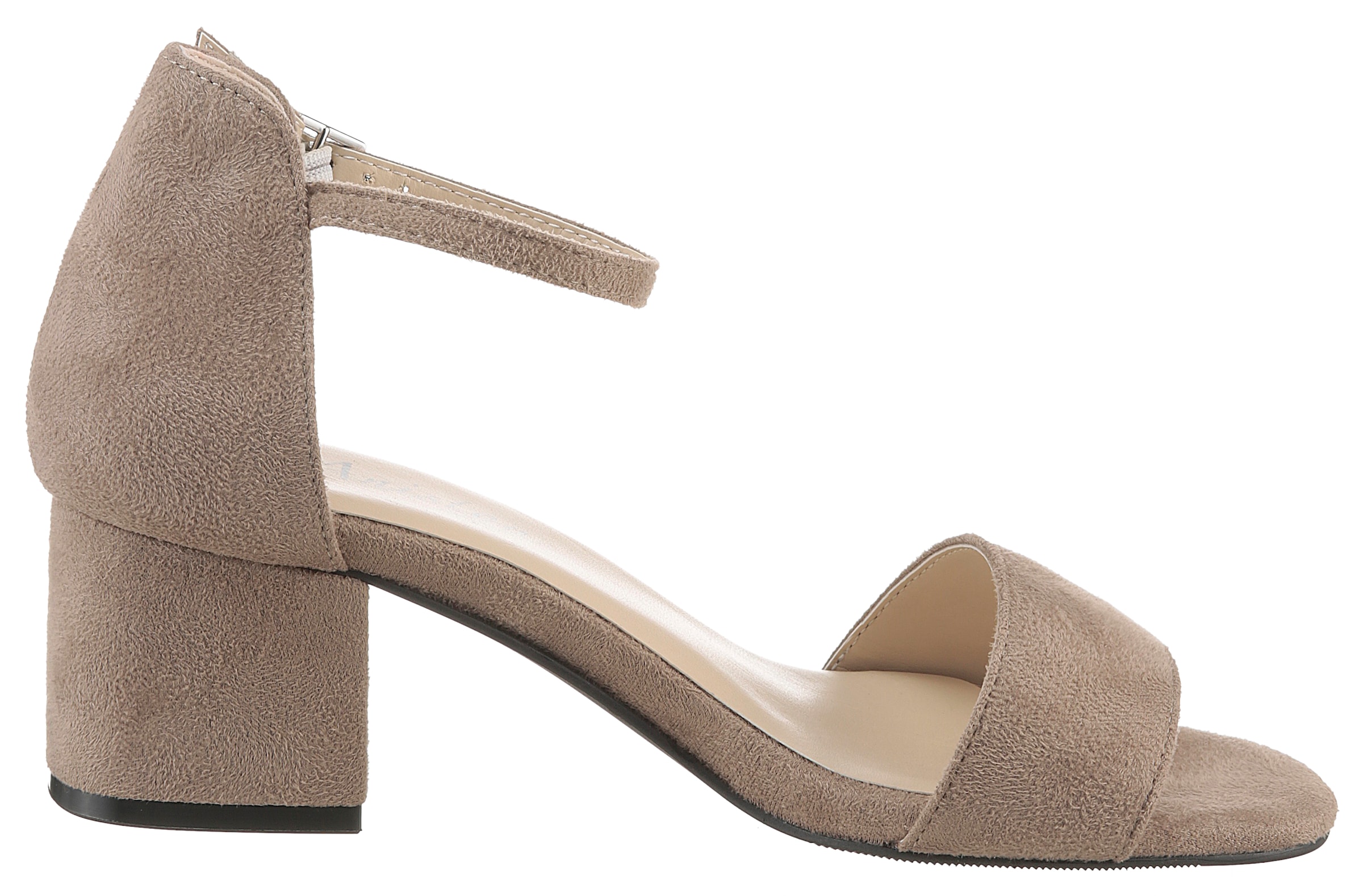 Aniston SHOES Sandalette, Riemchensandale, Sommerschuh, Abendschuh in Weite G