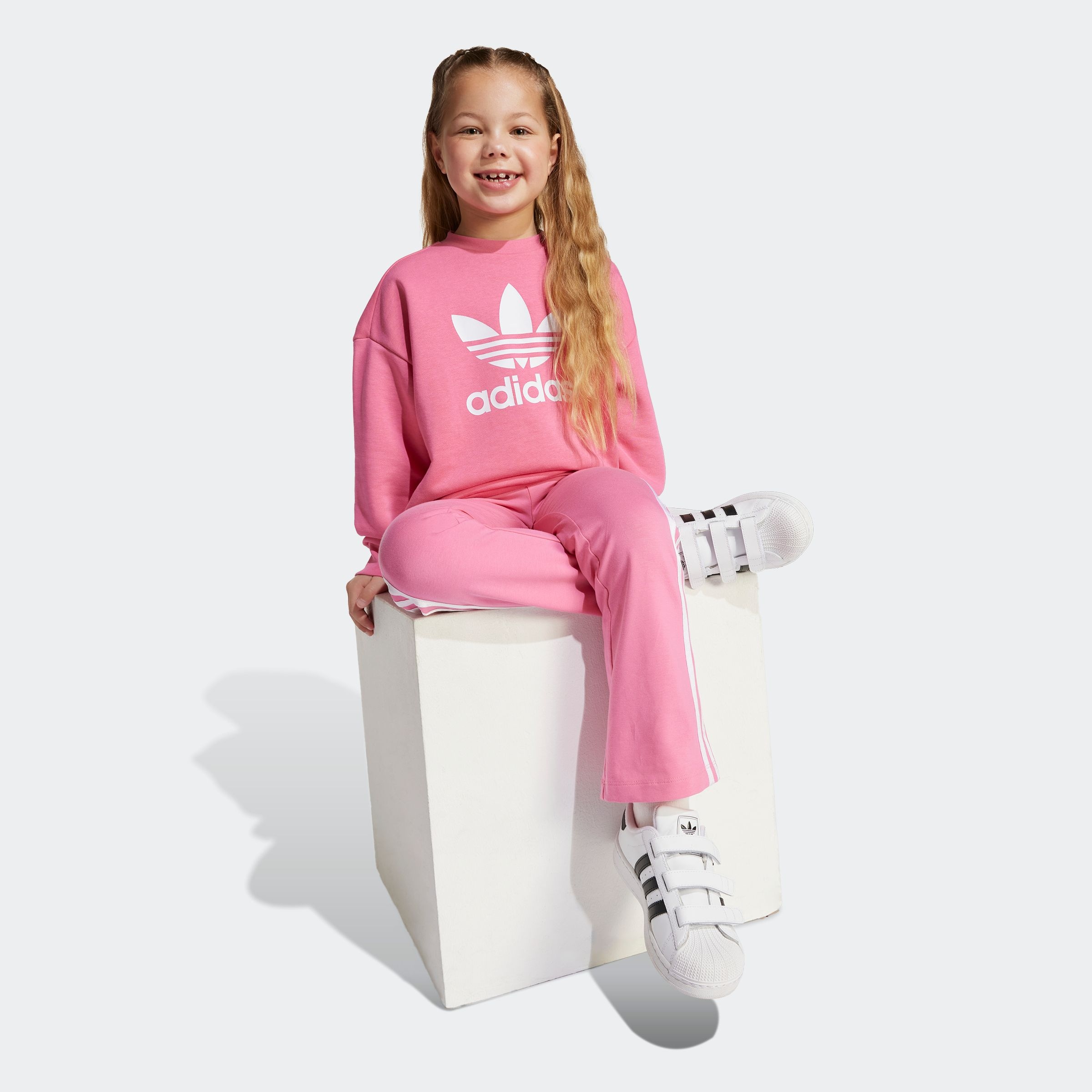 adidas Originals Trainingsanzug »LOOSE CREW SET«, (2 tlg.)