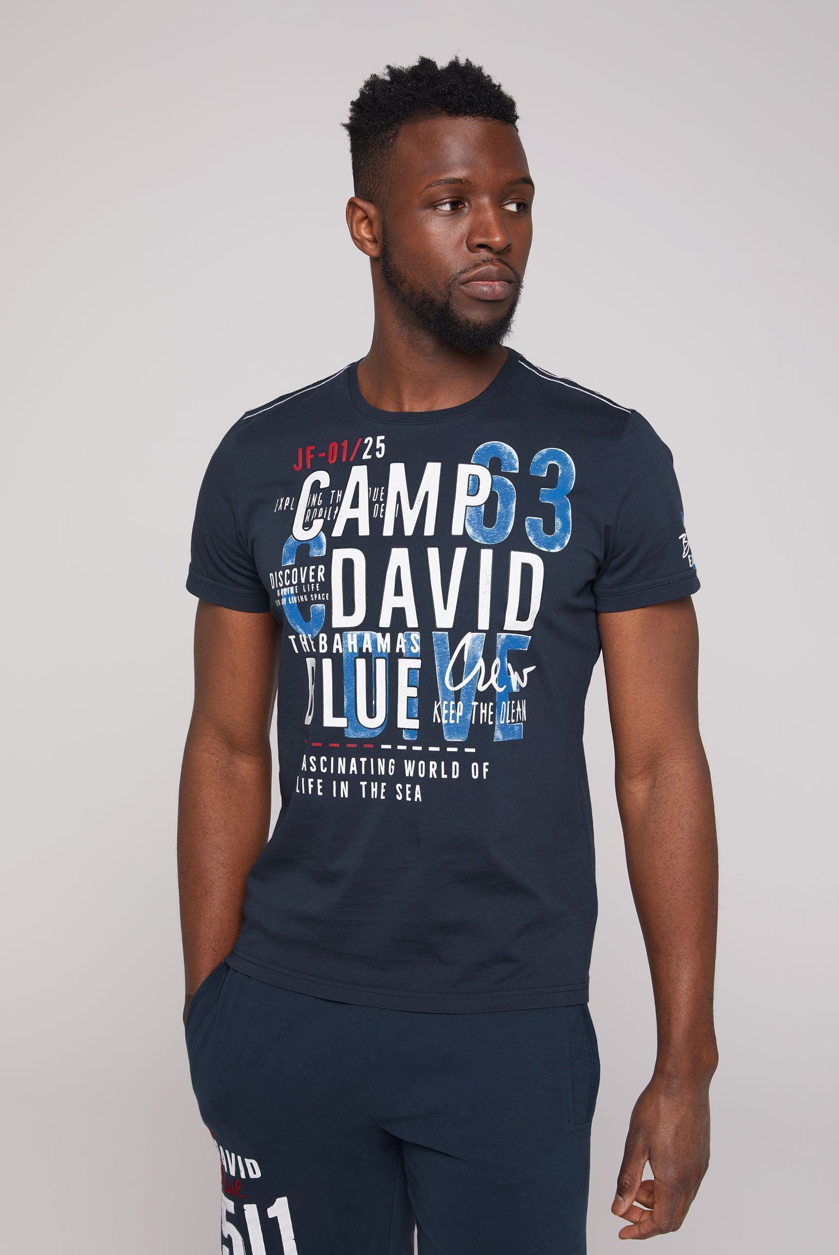 CAMP DAVID T-Shirt, mit Logodruck kaufen