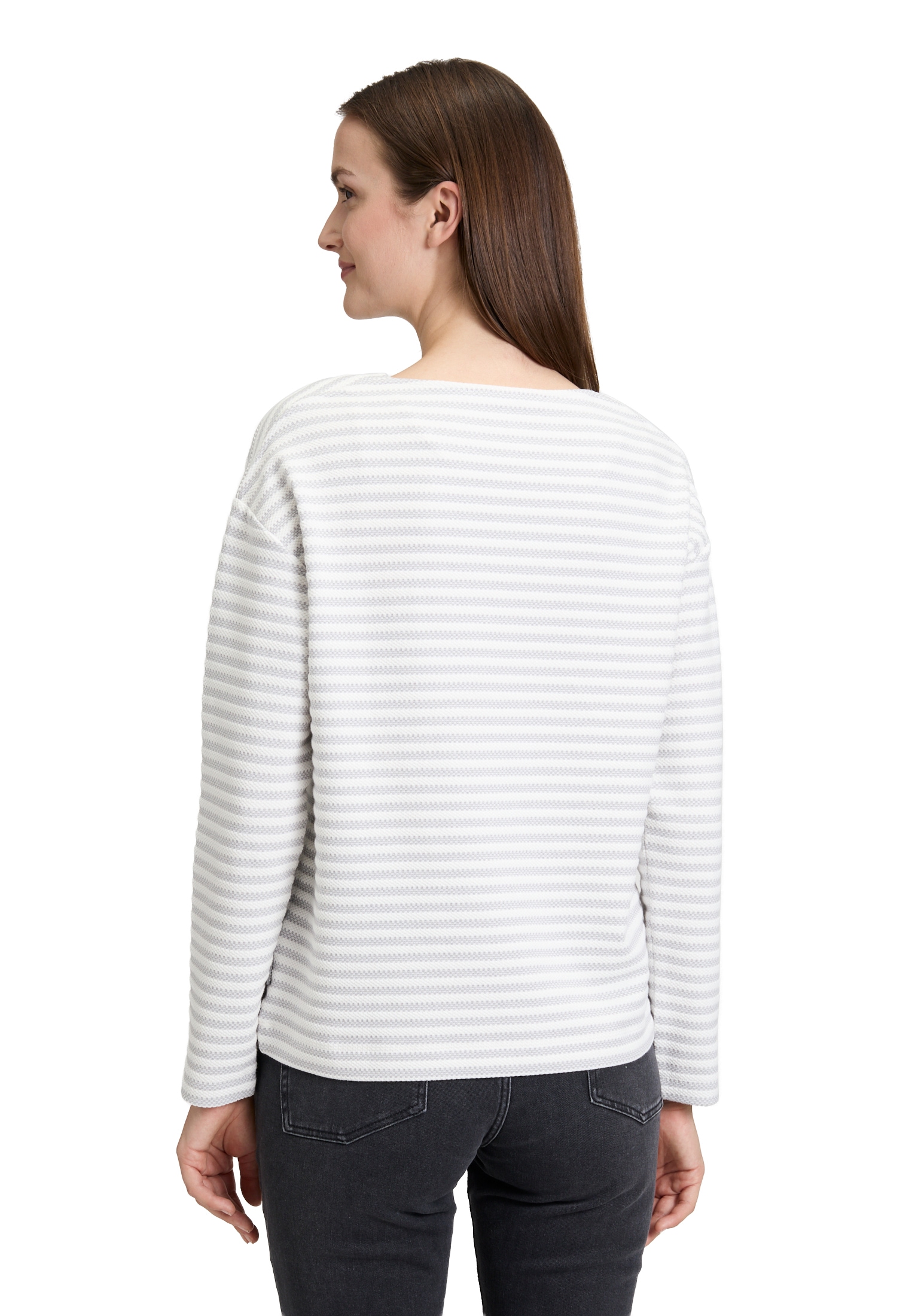 Betty&Co Sweatshirt »Betty & Co Damen Sweatshirt mit U-Boot-Ausschnitt«