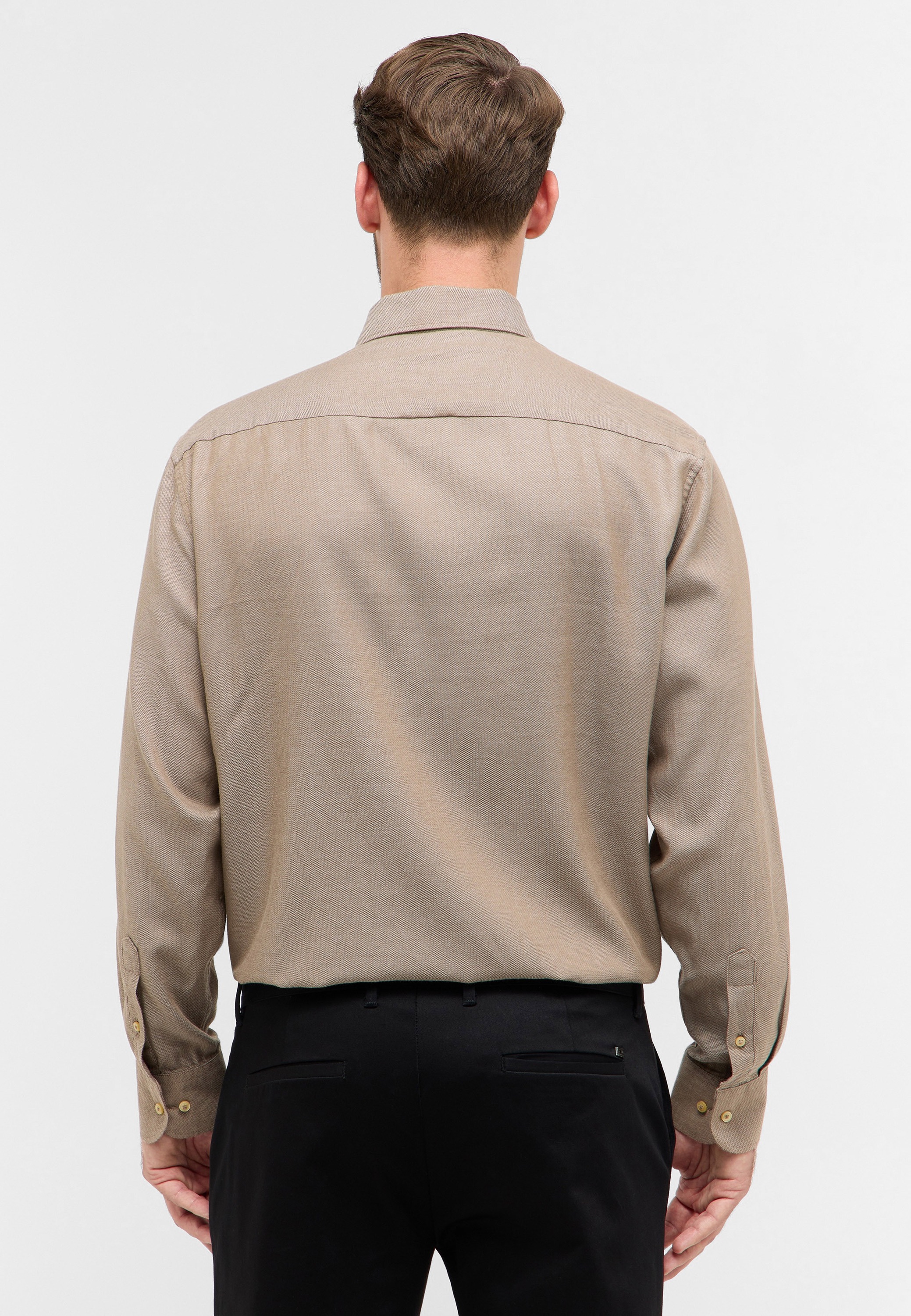 Eterna Langarmhemd "COMFORT FIT" EASY IRON (bügelleicht) günstig online kaufen