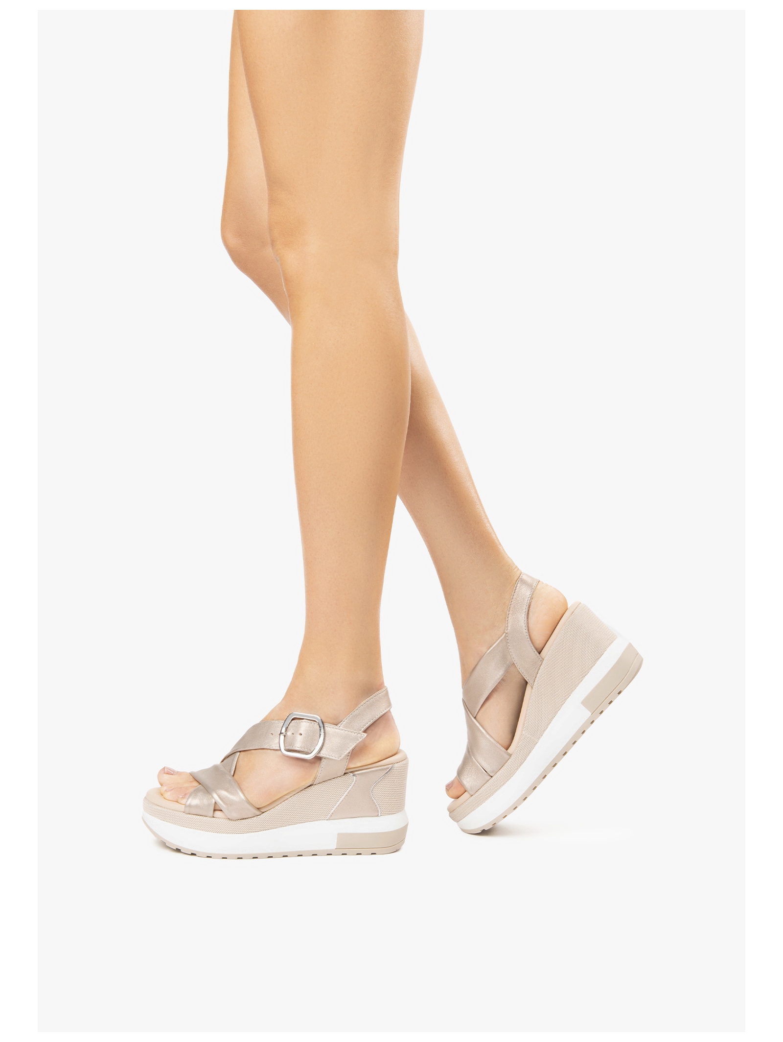 Nero Giardini Keilsandalette »Nero Giardini Sandalen Leder«