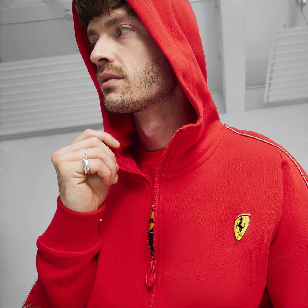 PUMA Sweatjacke »Scuderia Ferrari Race Motorsport Sweat-Kapuzenjacke Herren«