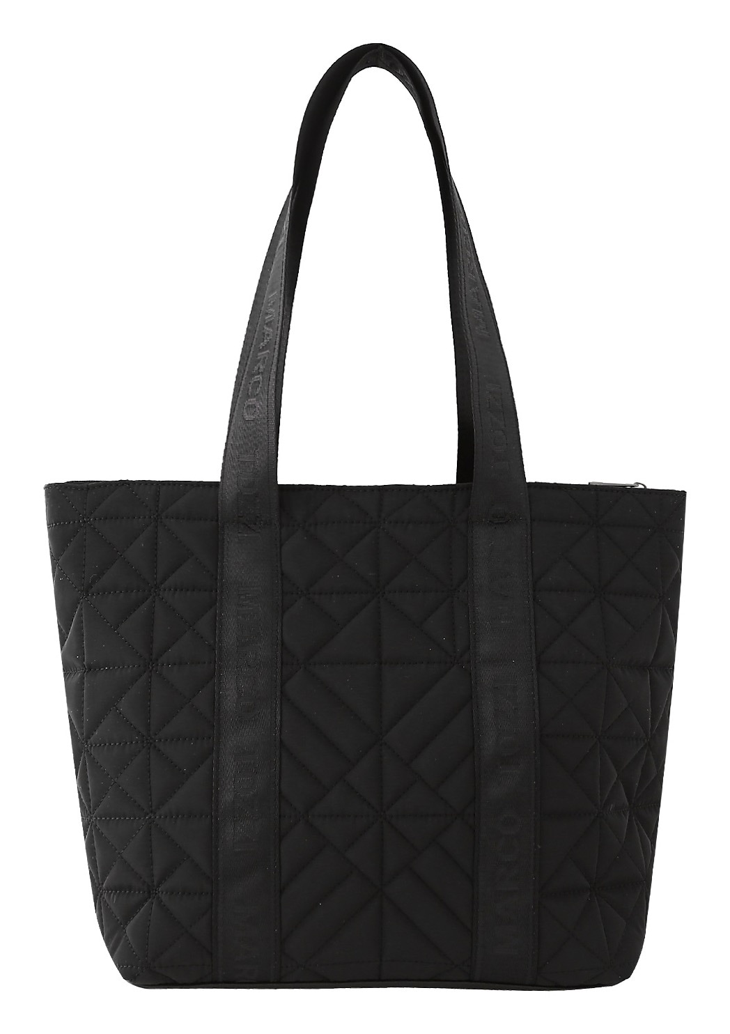 MARCO TOZZI Henkeltasche, Damen Schultertasche, Shopper mit trendiger Ziersteppung