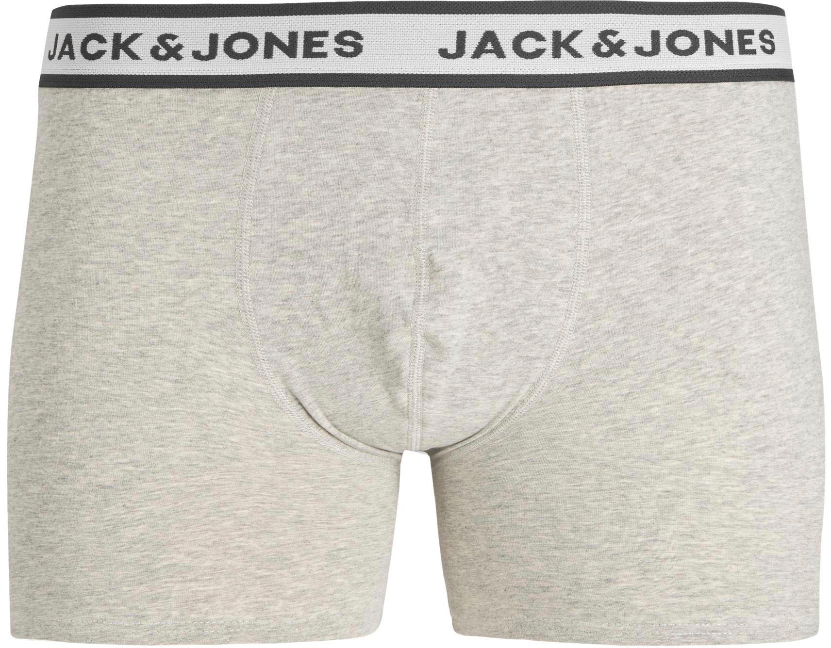 Jack & Jones Boxershorts »JJ JACSOLID BOXER BRIEFS 5 P«, (Packung, 5 St.)