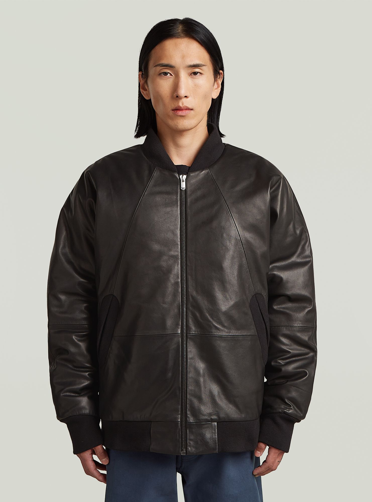 G-STAR "MN 10 YR Leder Tour Jacke"
