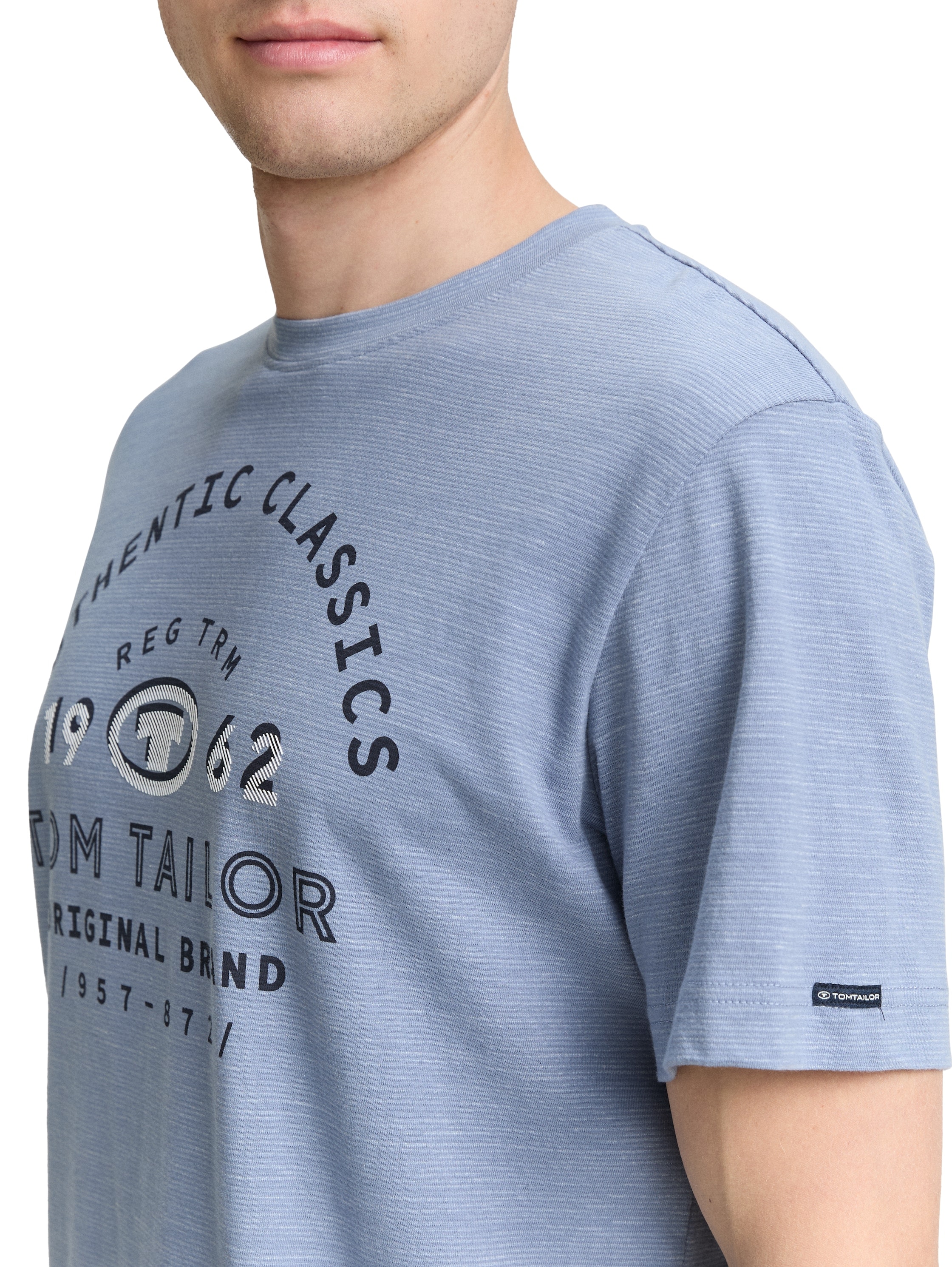 TOM TAILOR T-Shirt, mit Logo Print