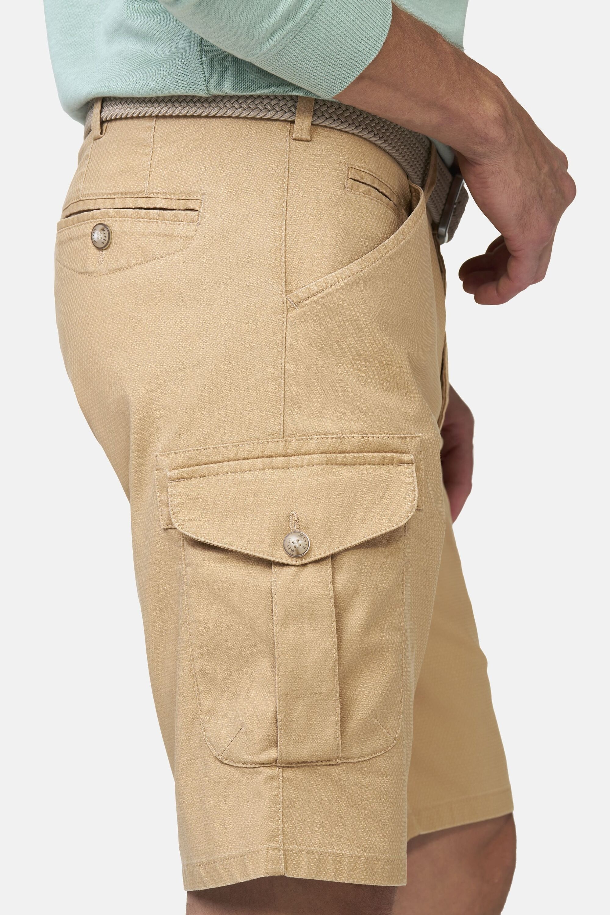 MEYER B-Orlando 1-3040 Cargo Shorts Camel 24 3