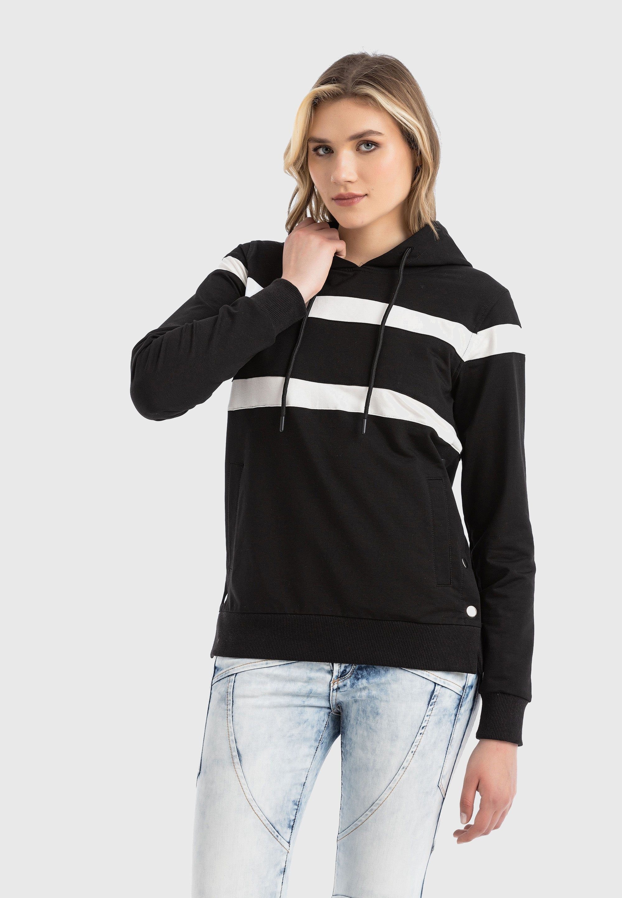 Cipo & Baxx Sweatshirt »HOODIE SWEATSHIRT«, Ein Must-have für deine Garderobe
