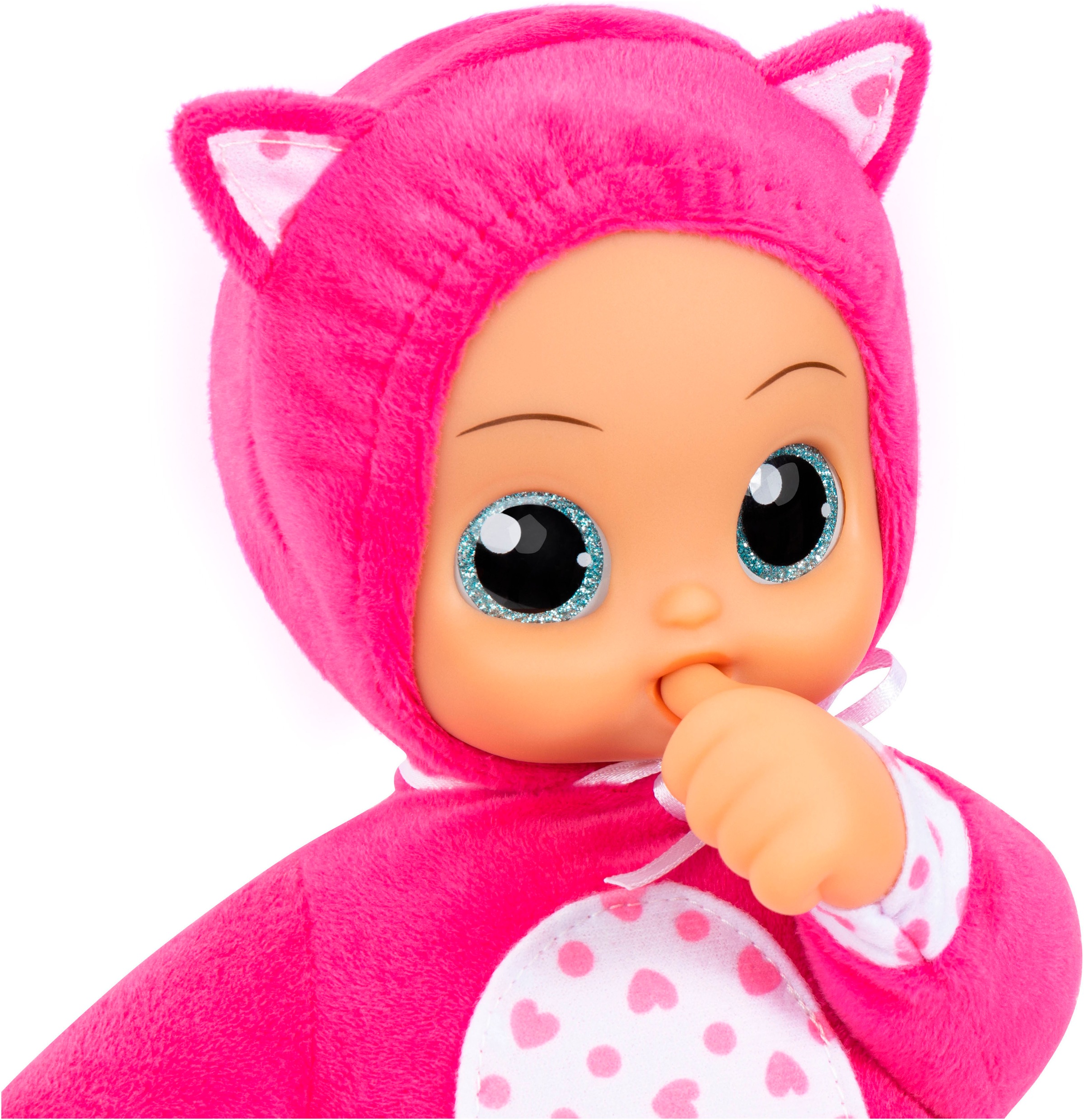 Bayer Babypuppe »I Baby Angels, 30cm, rosa/pink«, (3 tlg.)
