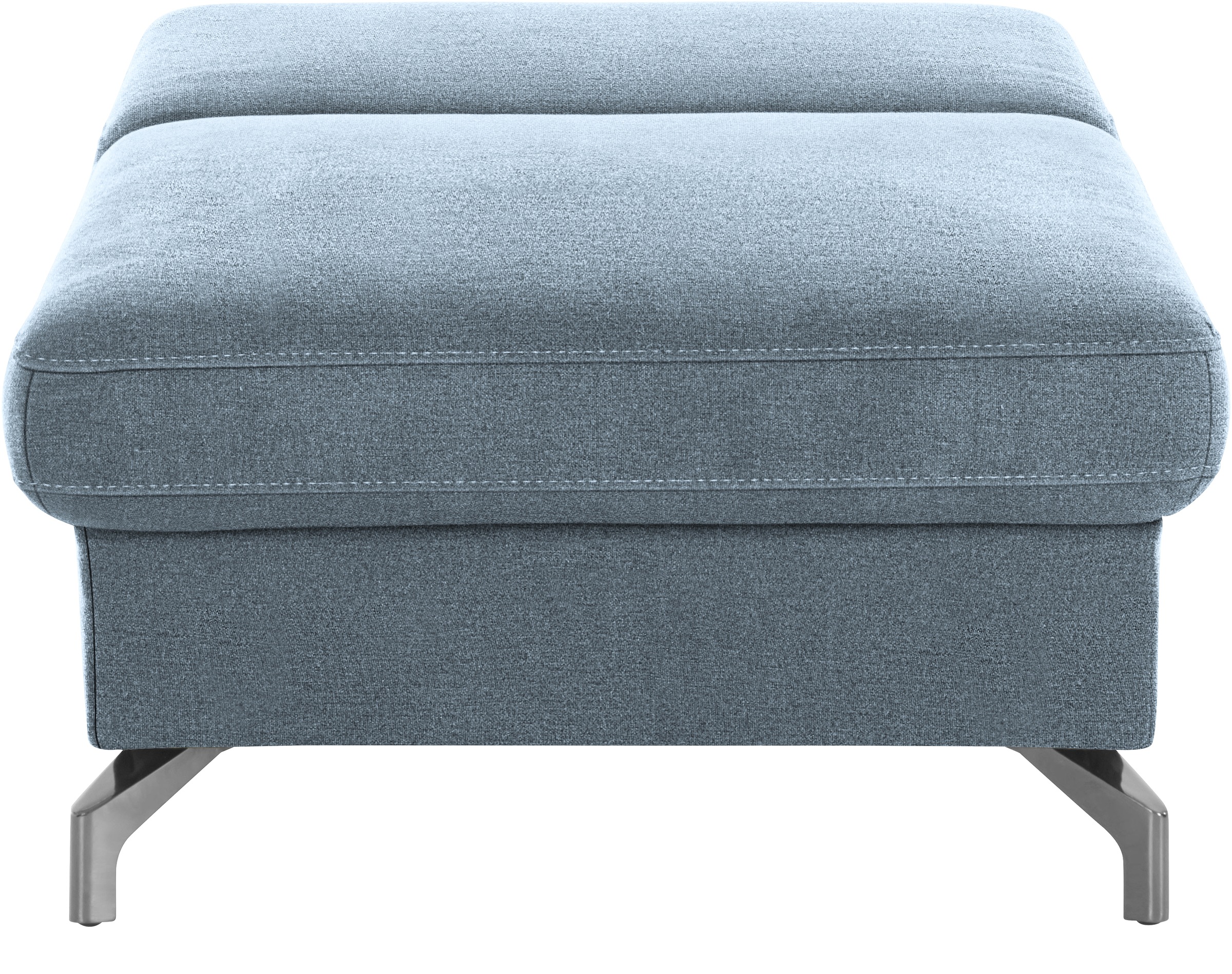 sit&more Hocker »Brisbane«, Fußhöhe 12 cm, mit Federkern und Klappfunktion