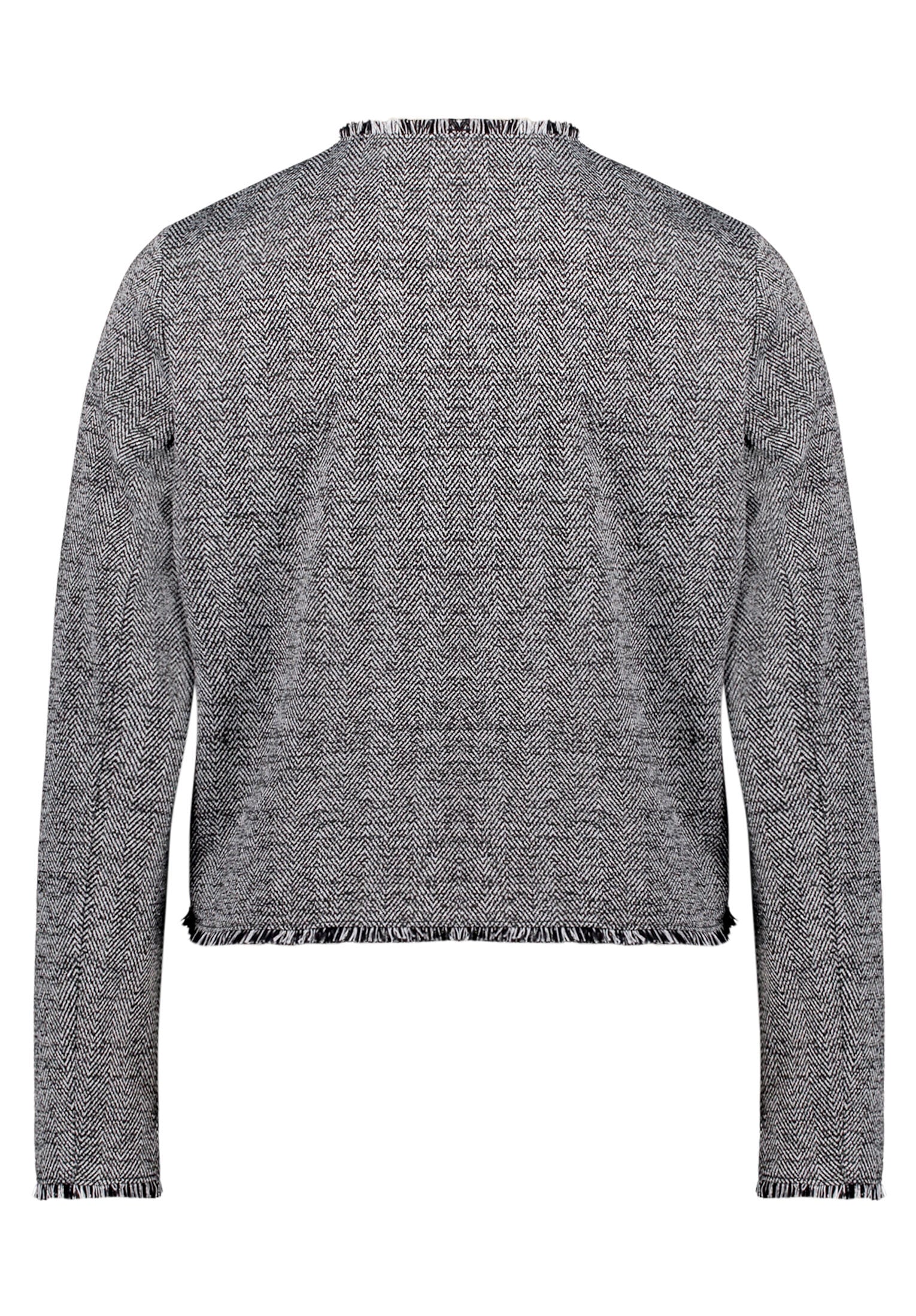 Betty&Co Jackenblazer »Damen mit Fransen«
