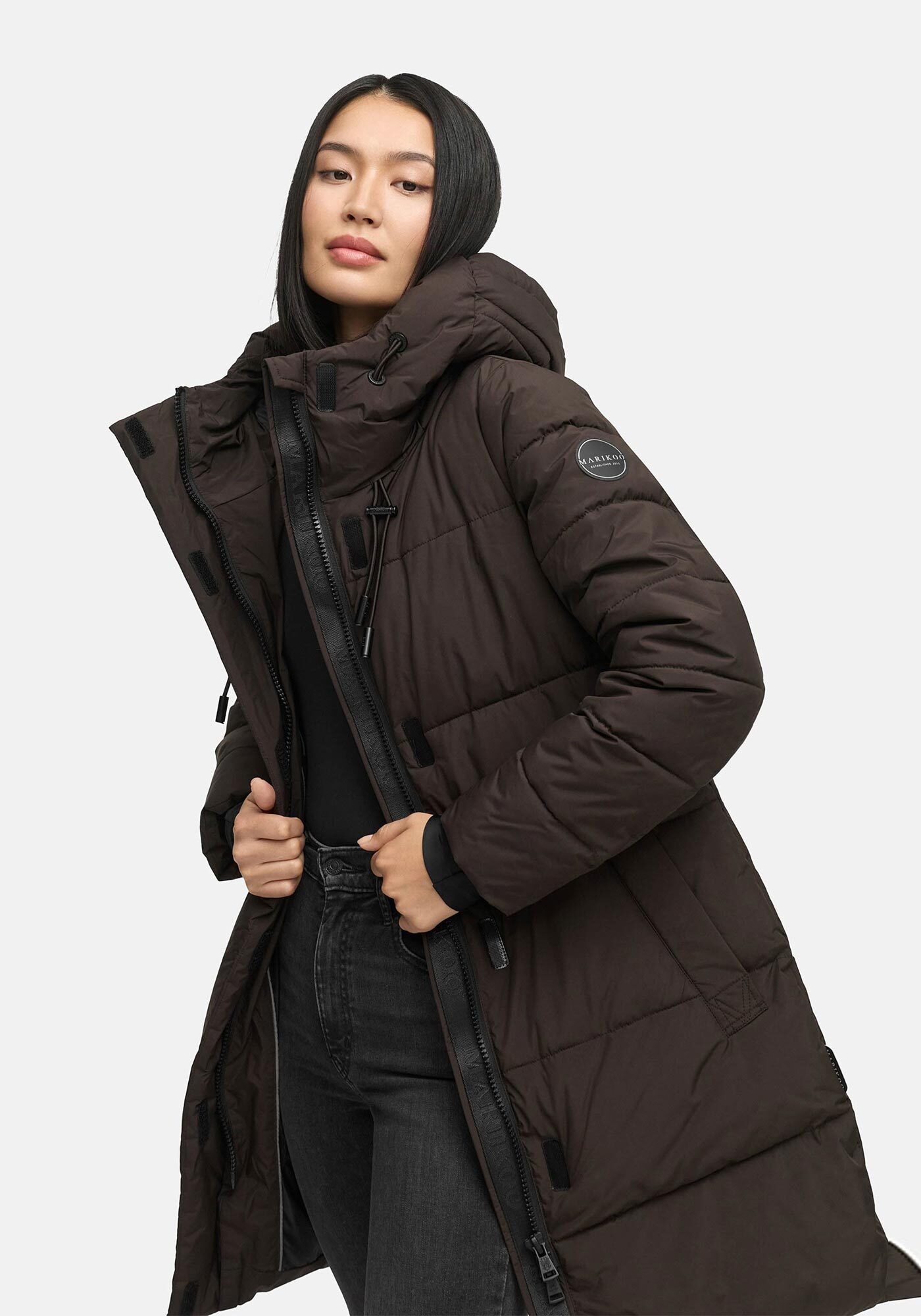Marikoo Winterjacke »Kaituu XVI«, mit großer Kapuze