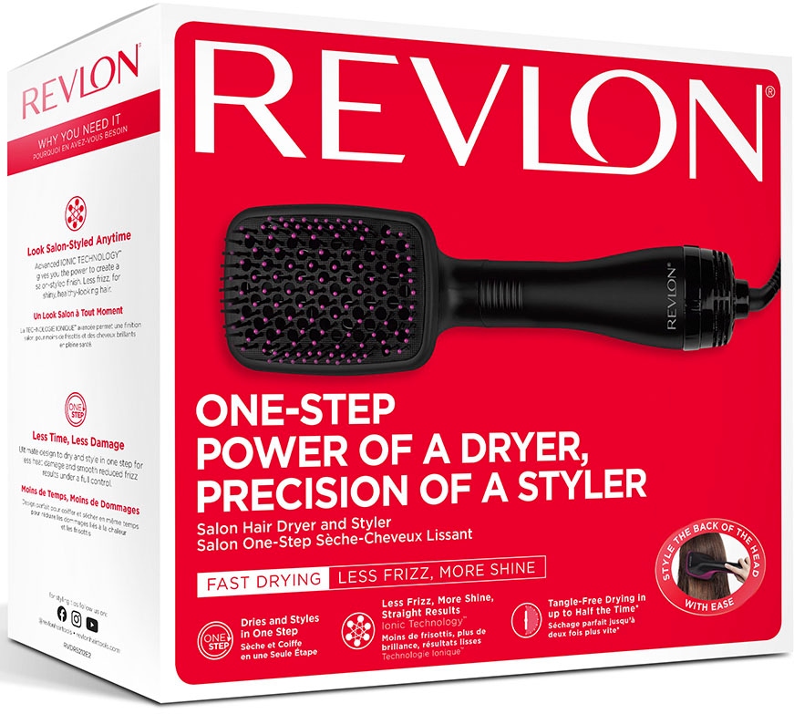 Ionen-Technologie, | Salon & »RVDR5212UK2«, Dryer Hair BAUR Styler Revlon One-Step Haarglättbürste